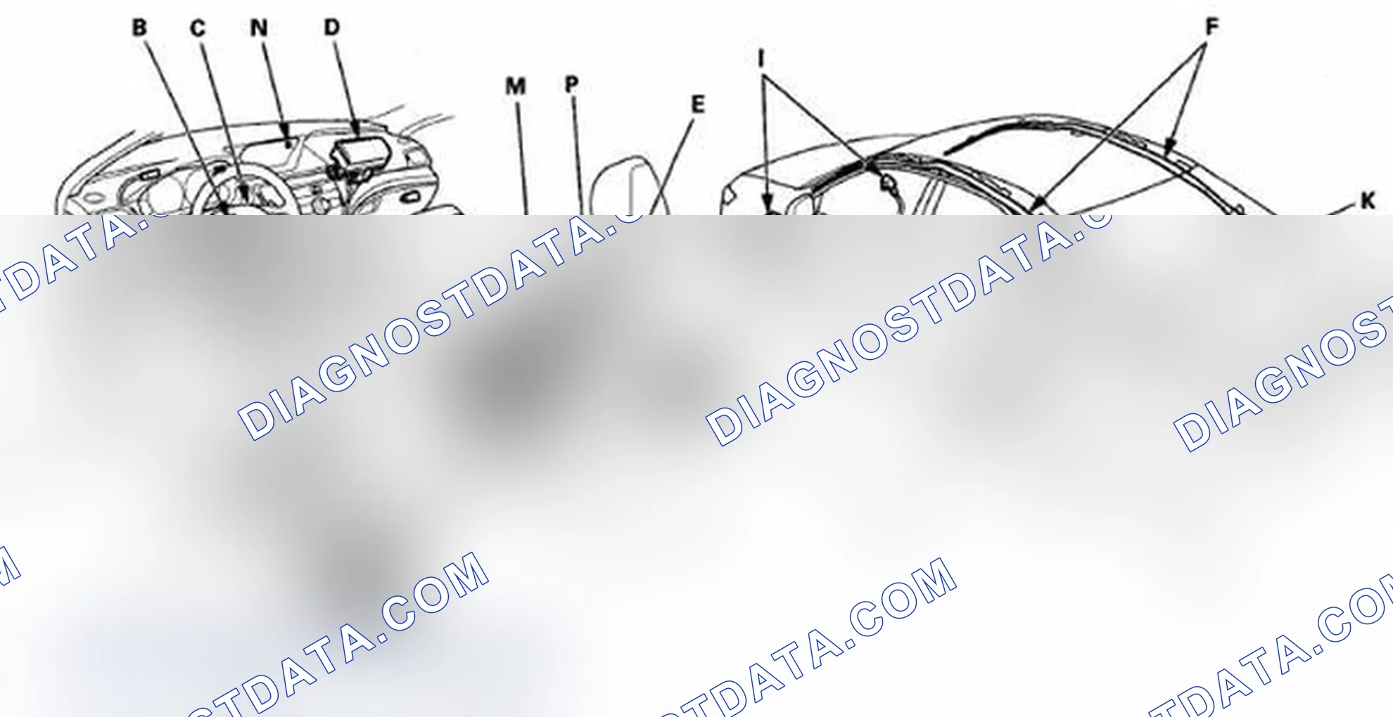 Scheme 306: Driver's Seat Position Sensor