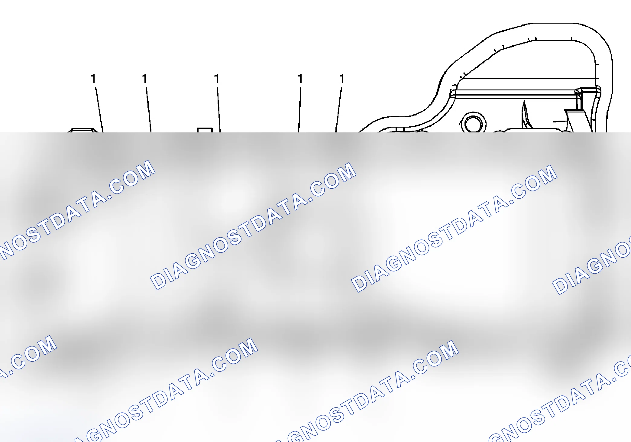 Scheme 438: Upper Oil Pan - Top View