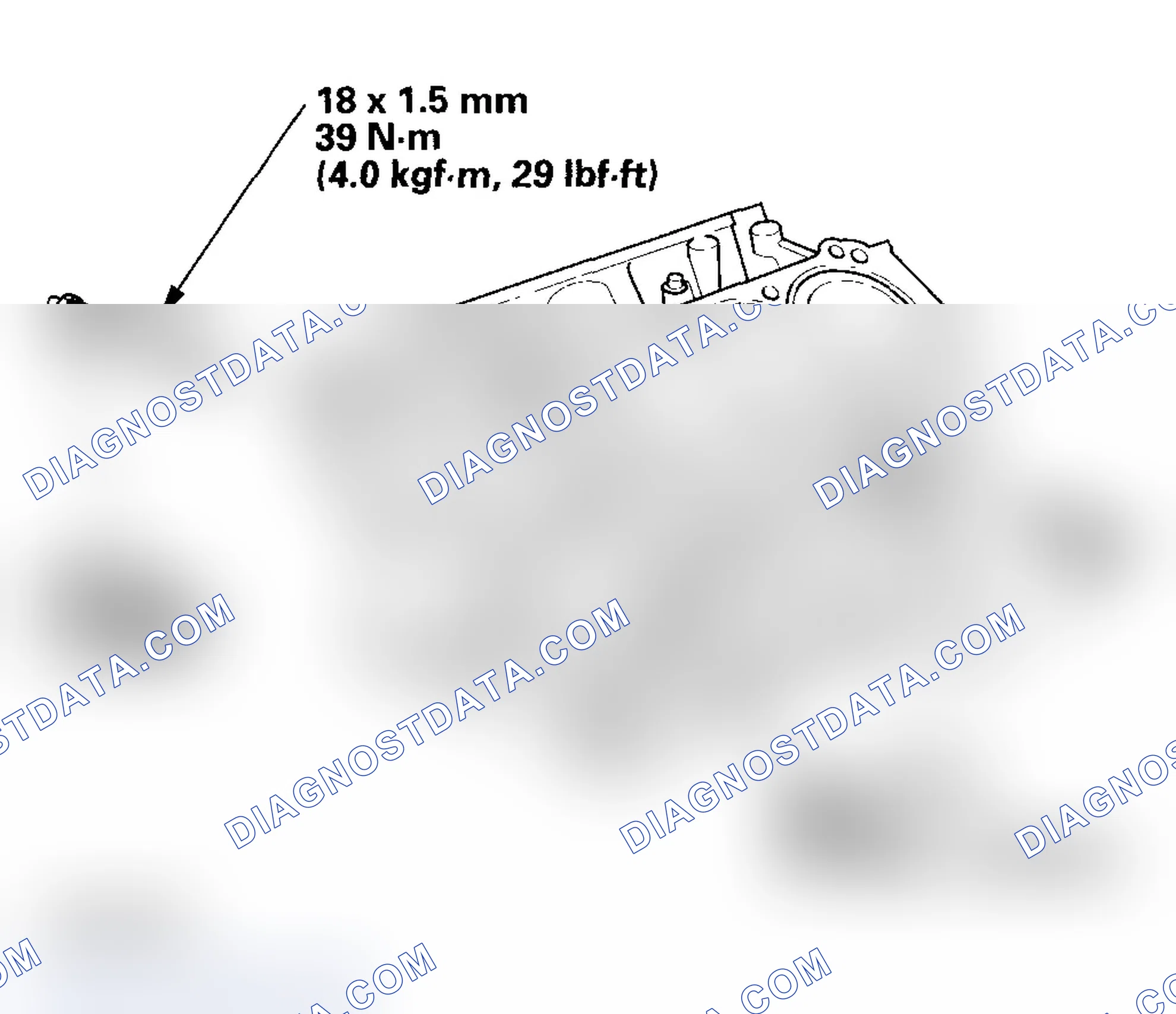 Scheme 304: Drain Bolt Installation