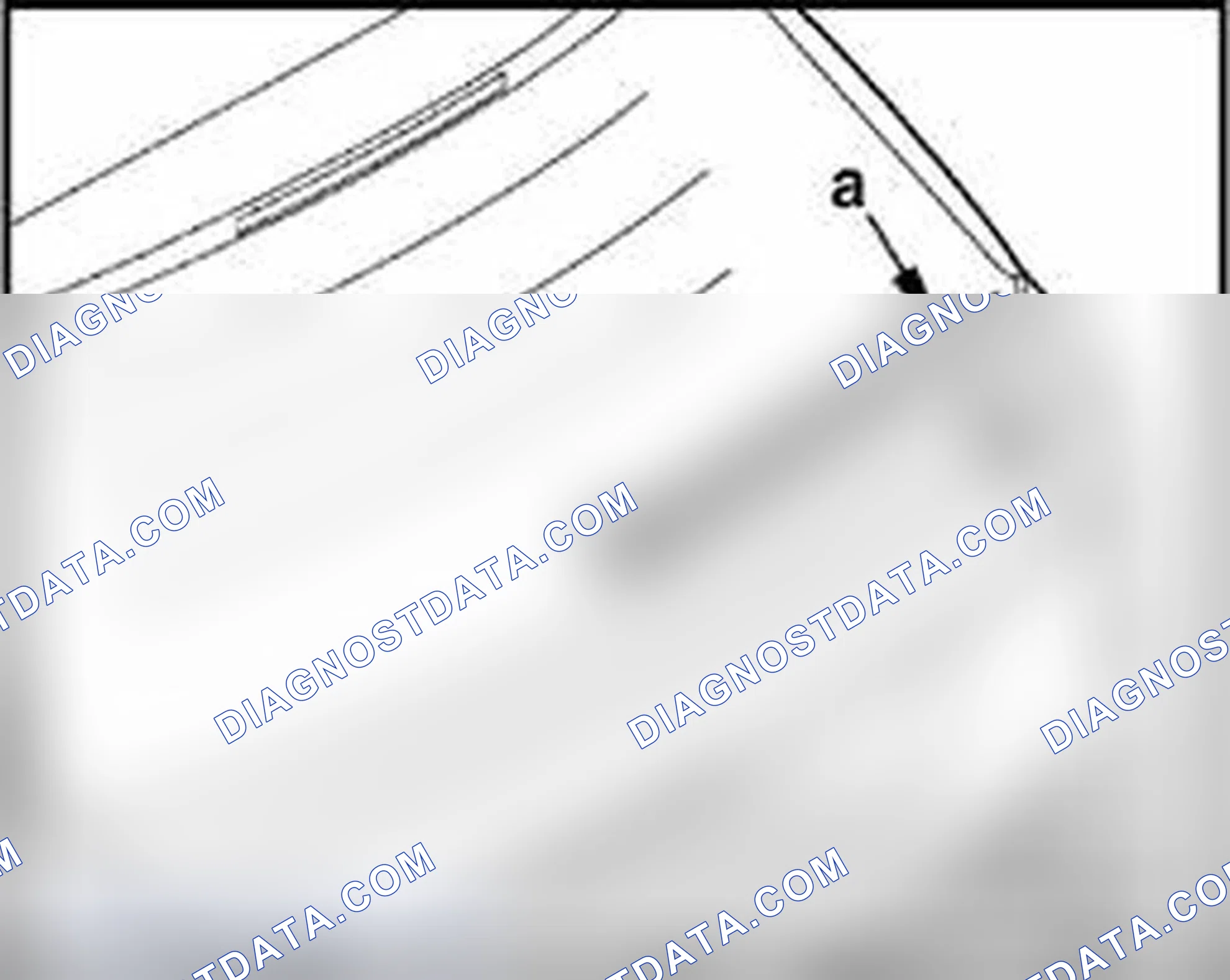 Scheme 180: Rear window wiper arm park position, adjusting