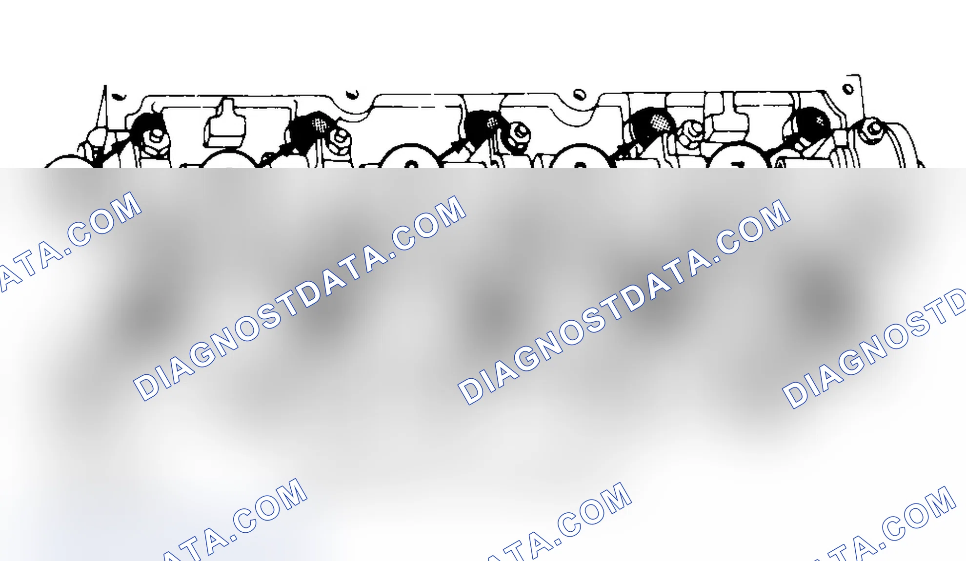 Scheme 3: Typical Cylinder Head Tightening or Loosening Sequence