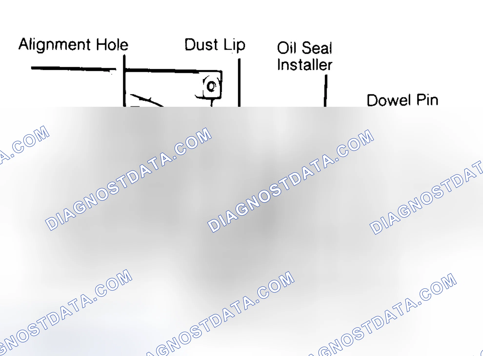Scheme 10: Installing Typical One-Piece Oil Seal
