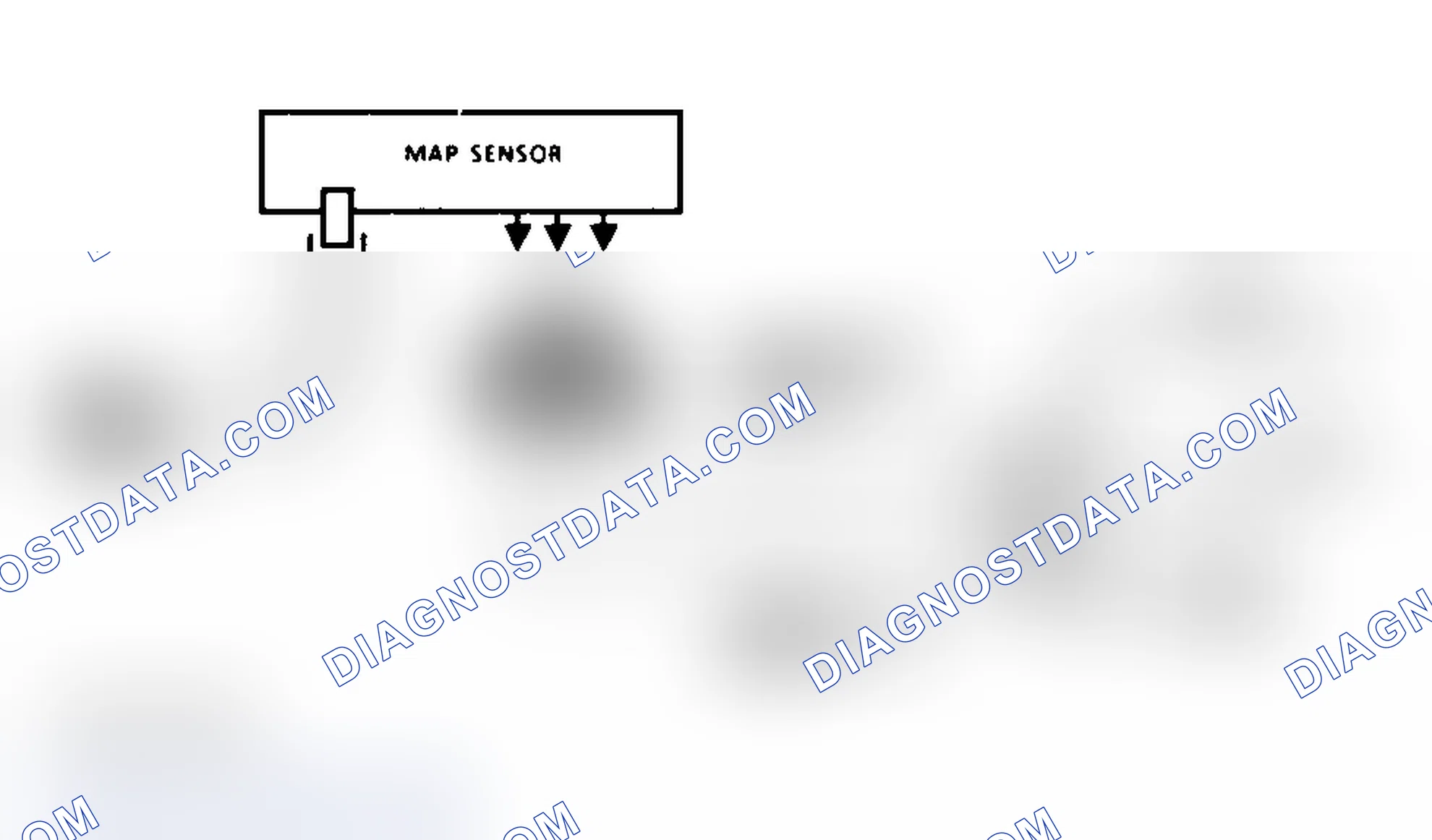 Scheme 141: Code 33 Schematic (4.3L) MAP Sensor Signal Voltage High