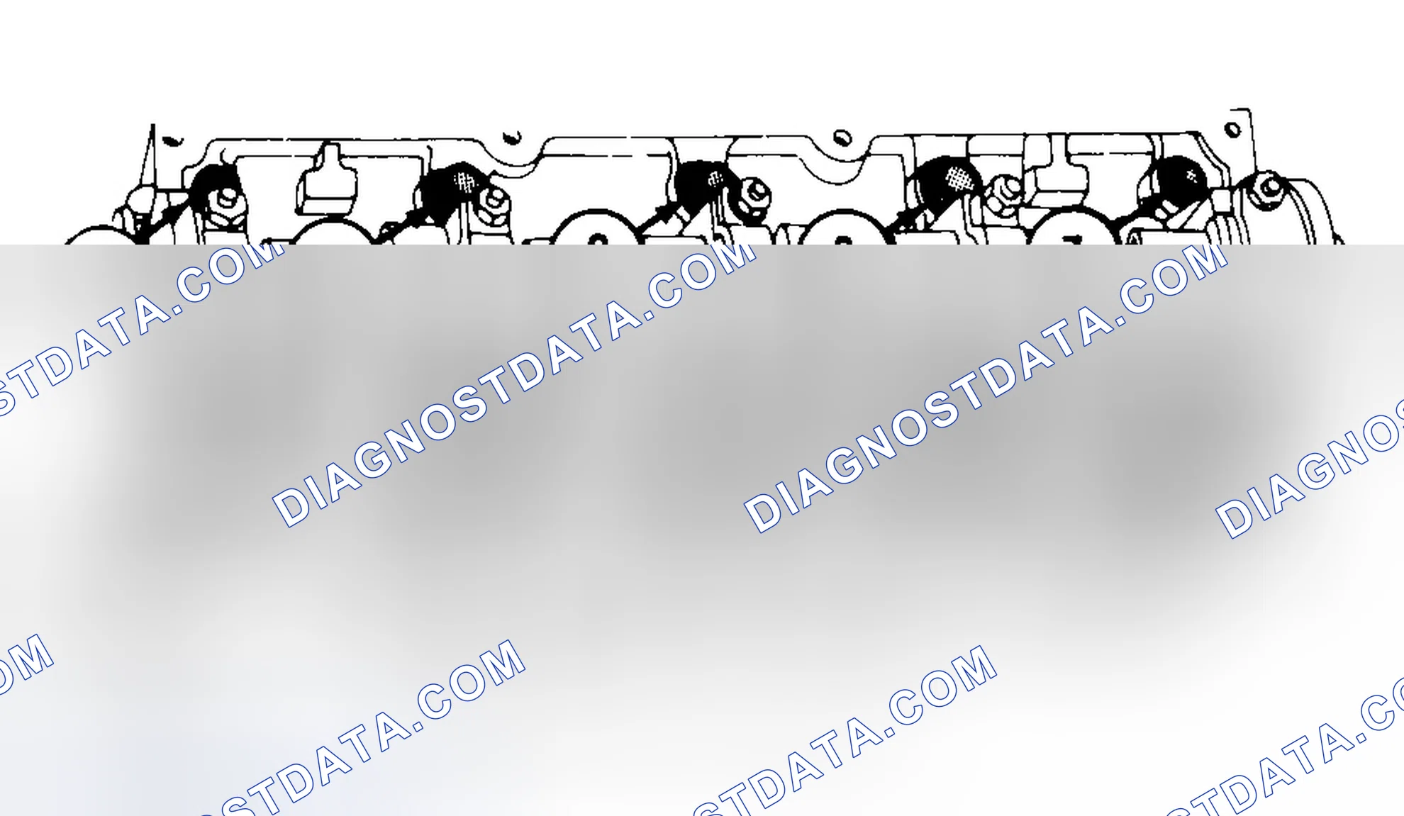 Scheme 7: Typical Cylinder Head Tightening or Loosening Sequence