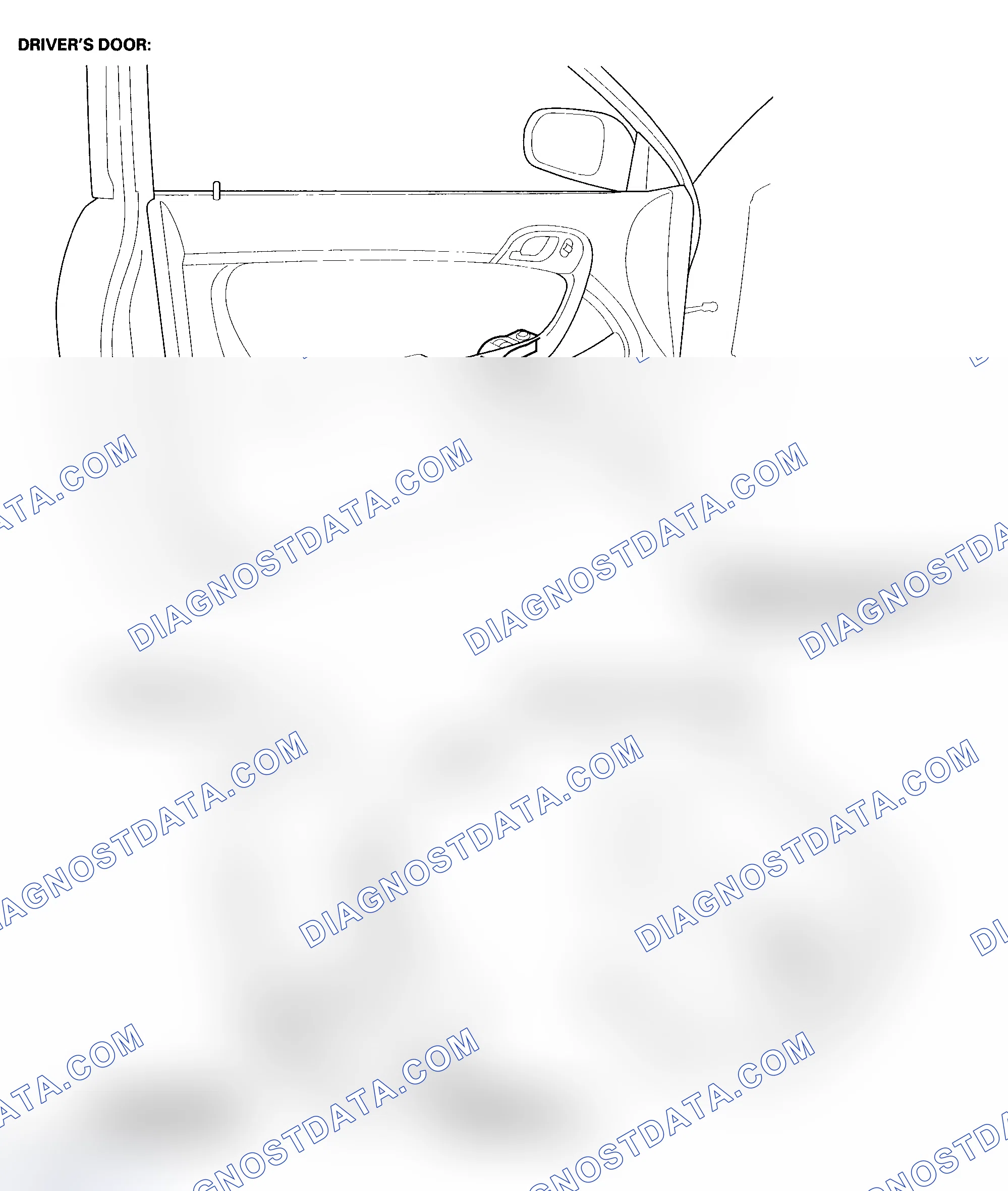 Scheme 19: Door, Seat, and Cargo Area