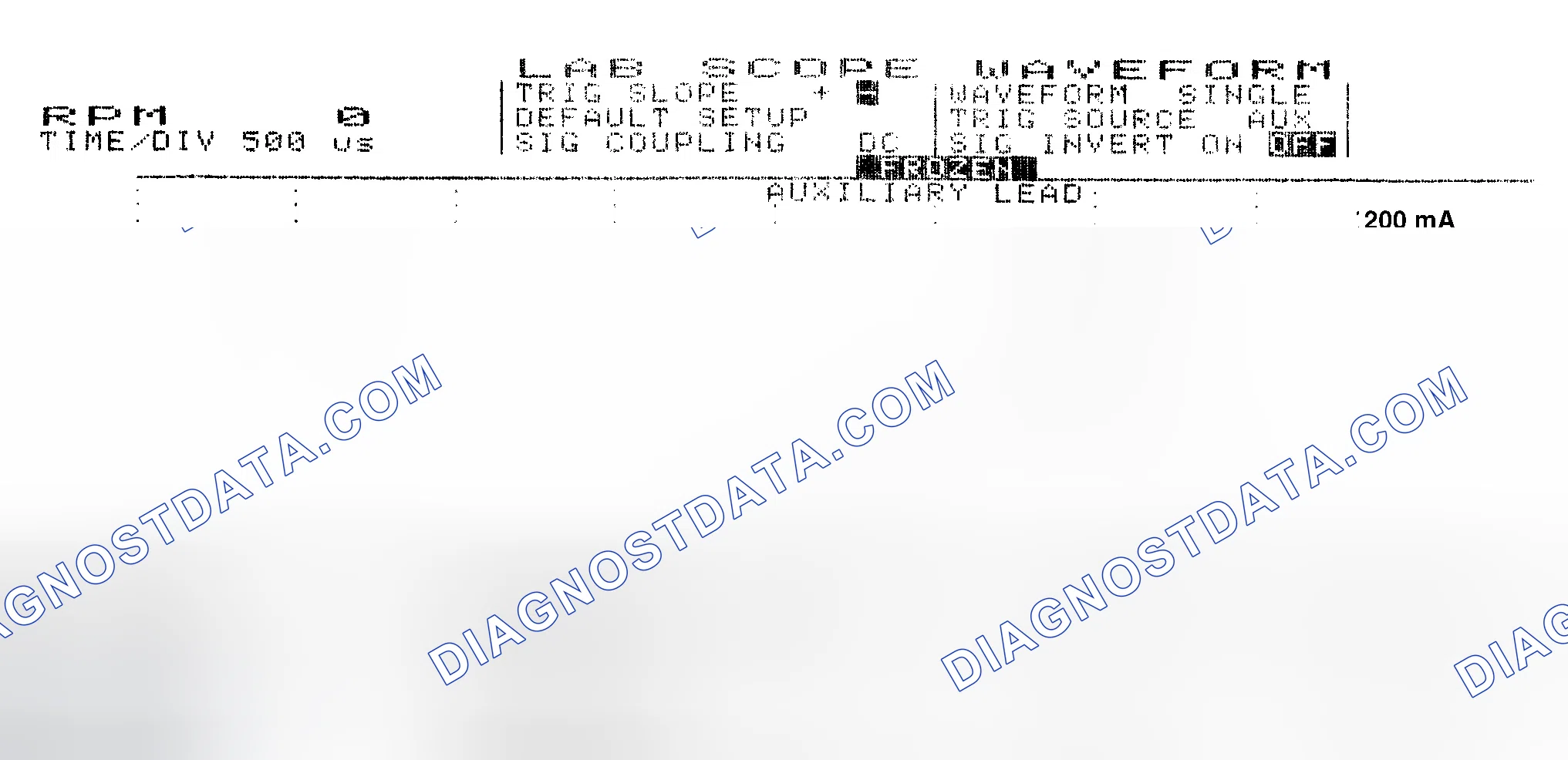 Scheme 17: Single Injector w/Normal Current Flow - Current Pattern