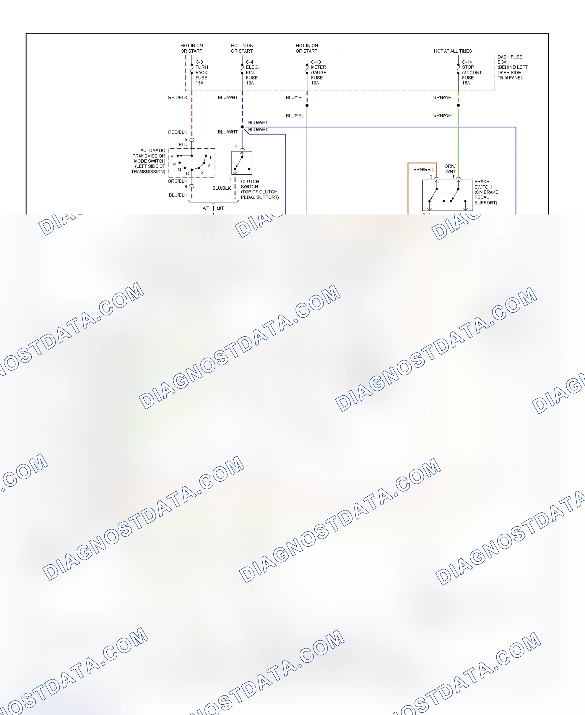 Fig. 9: Cruise Control System Wiring Diagram