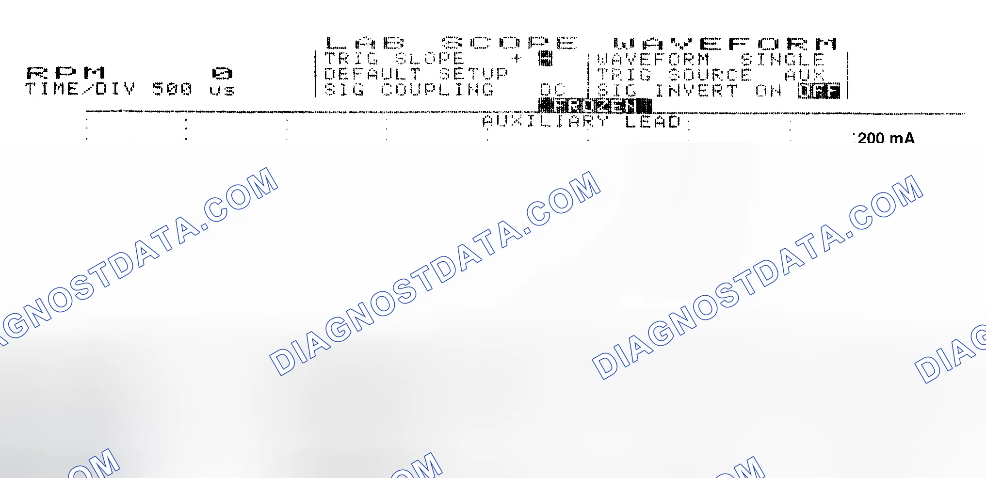 Scheme 17: Single Injector w/Normal Current Flow - Current Pattern