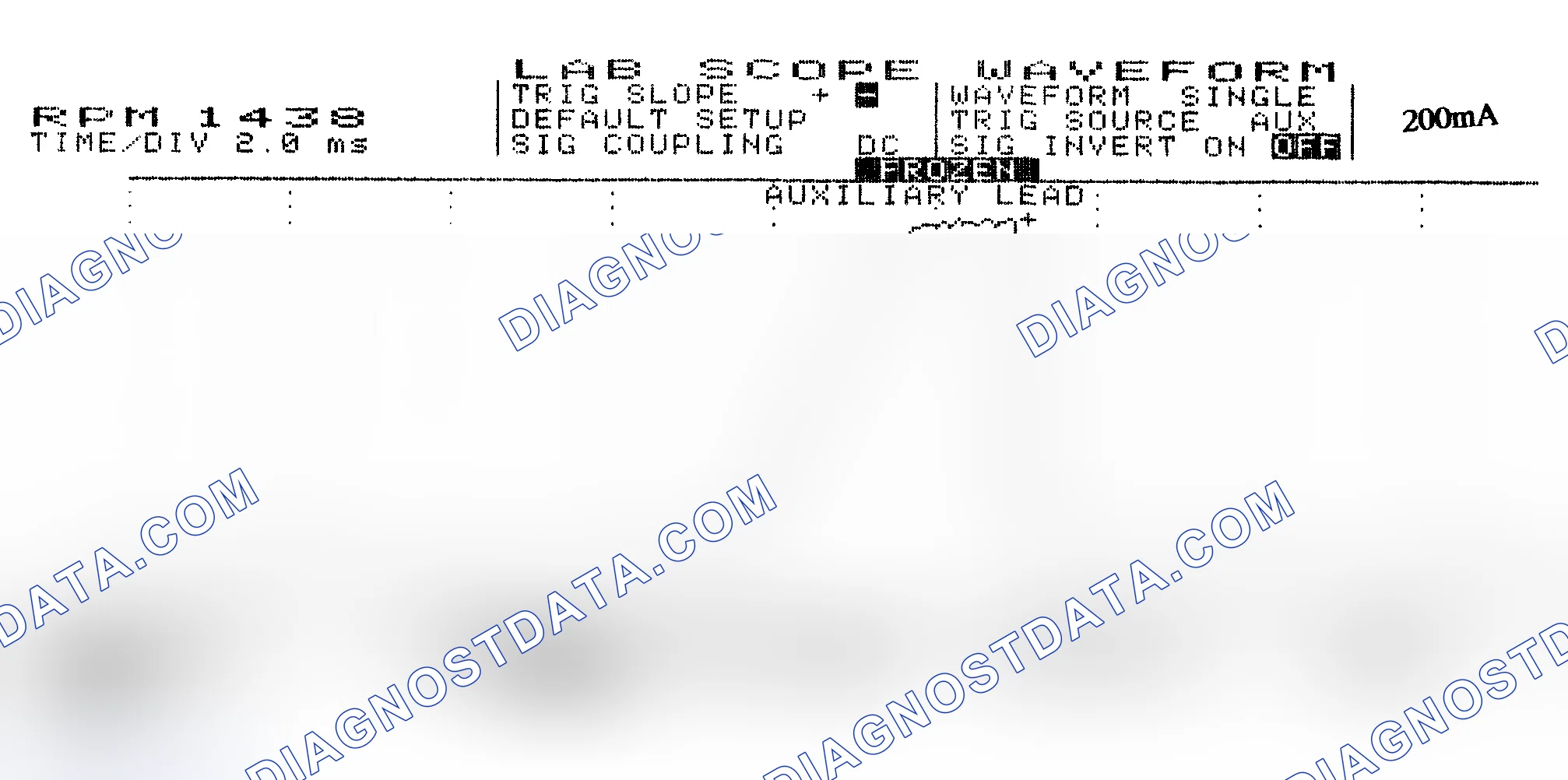 Scheme 15: Single Injector w/Normal Current Flow - Current Pattern