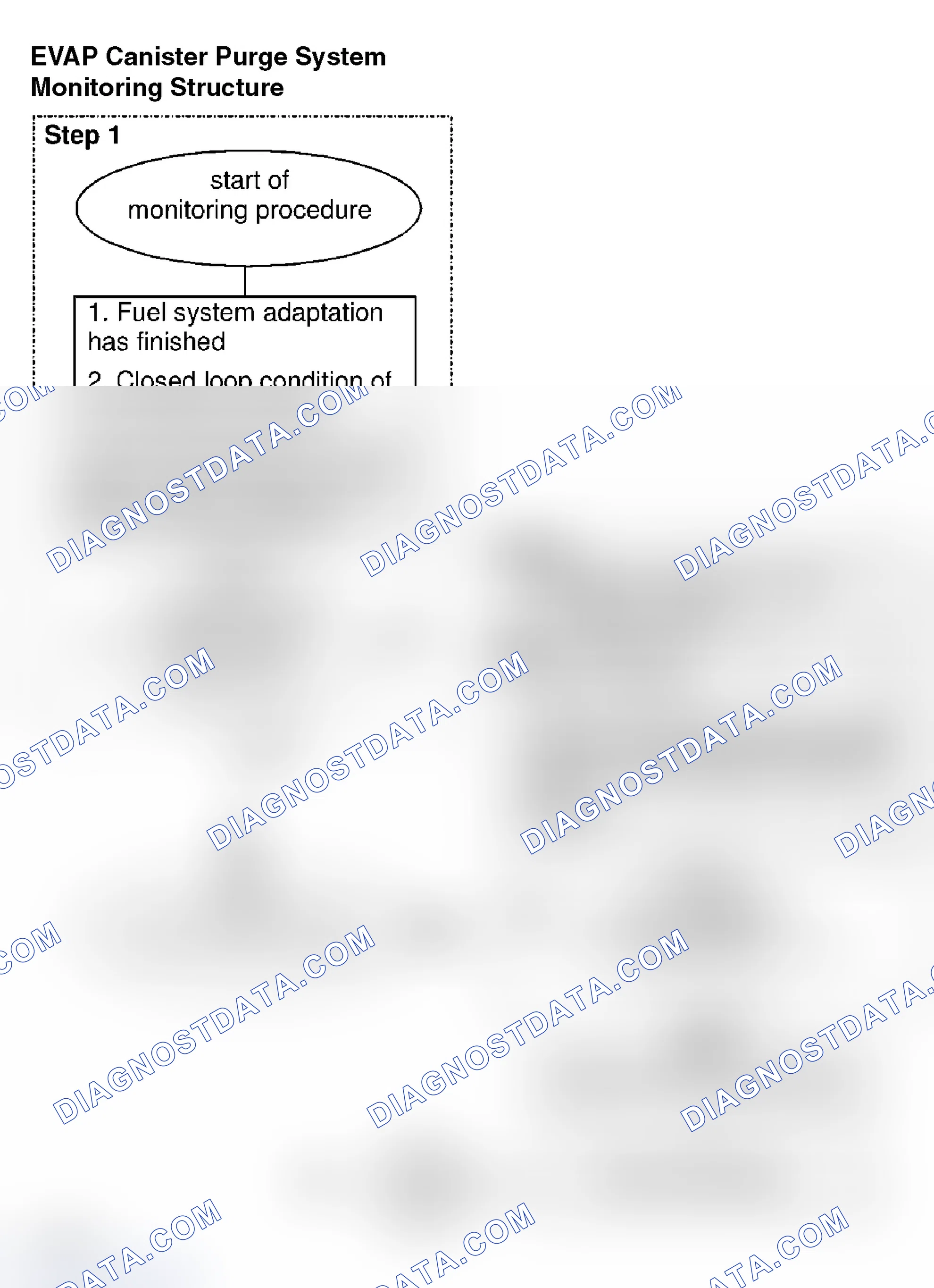 Scheme 19: EVAP Canister Purge System Monitoring Structure