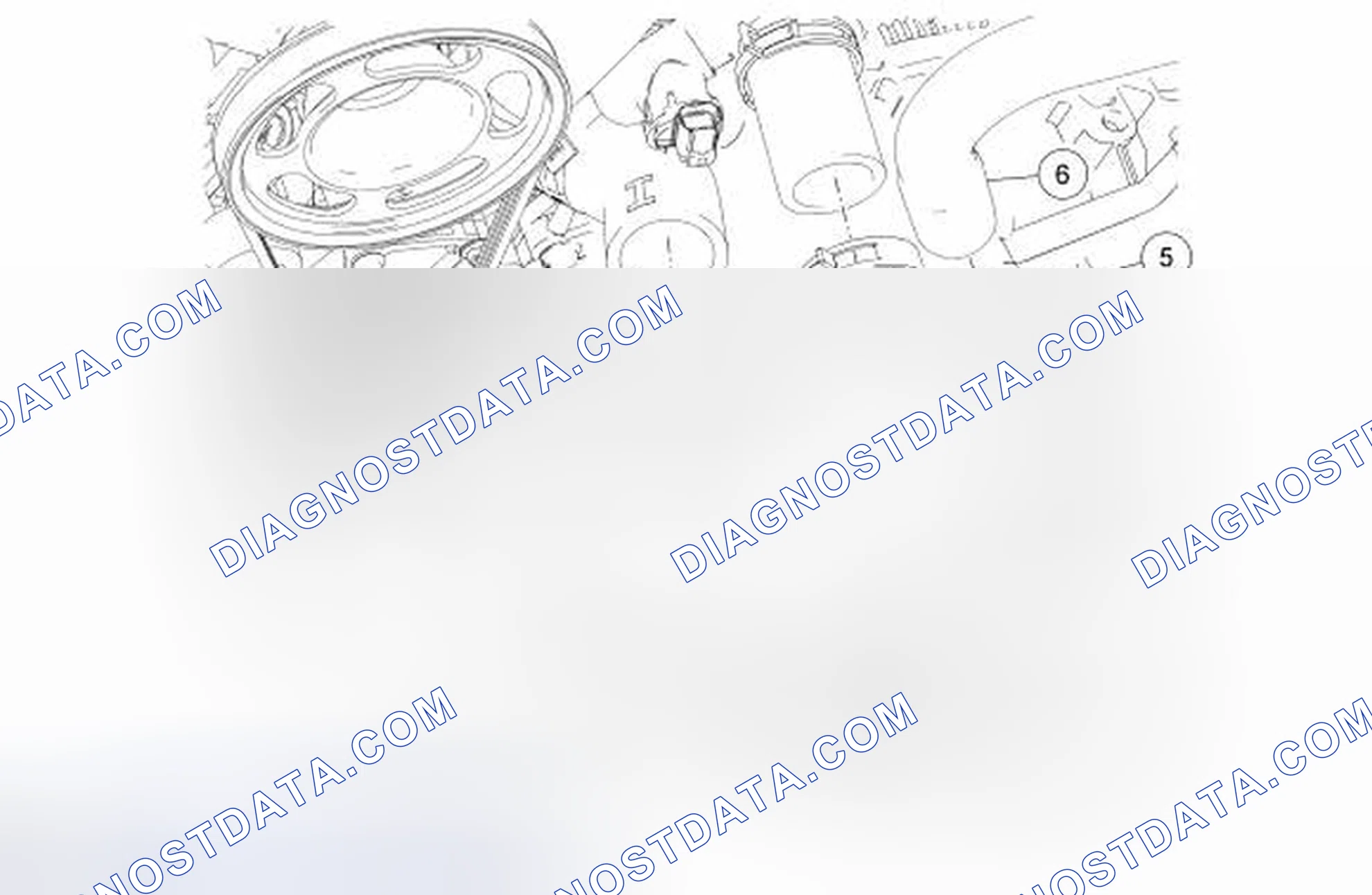 Scheme 3: Thermostat Housing - 3.0L