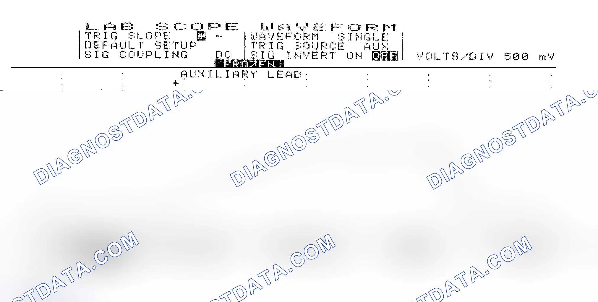 Scheme 14: Single Injector w/Excessive Current Flow - Current Pattern