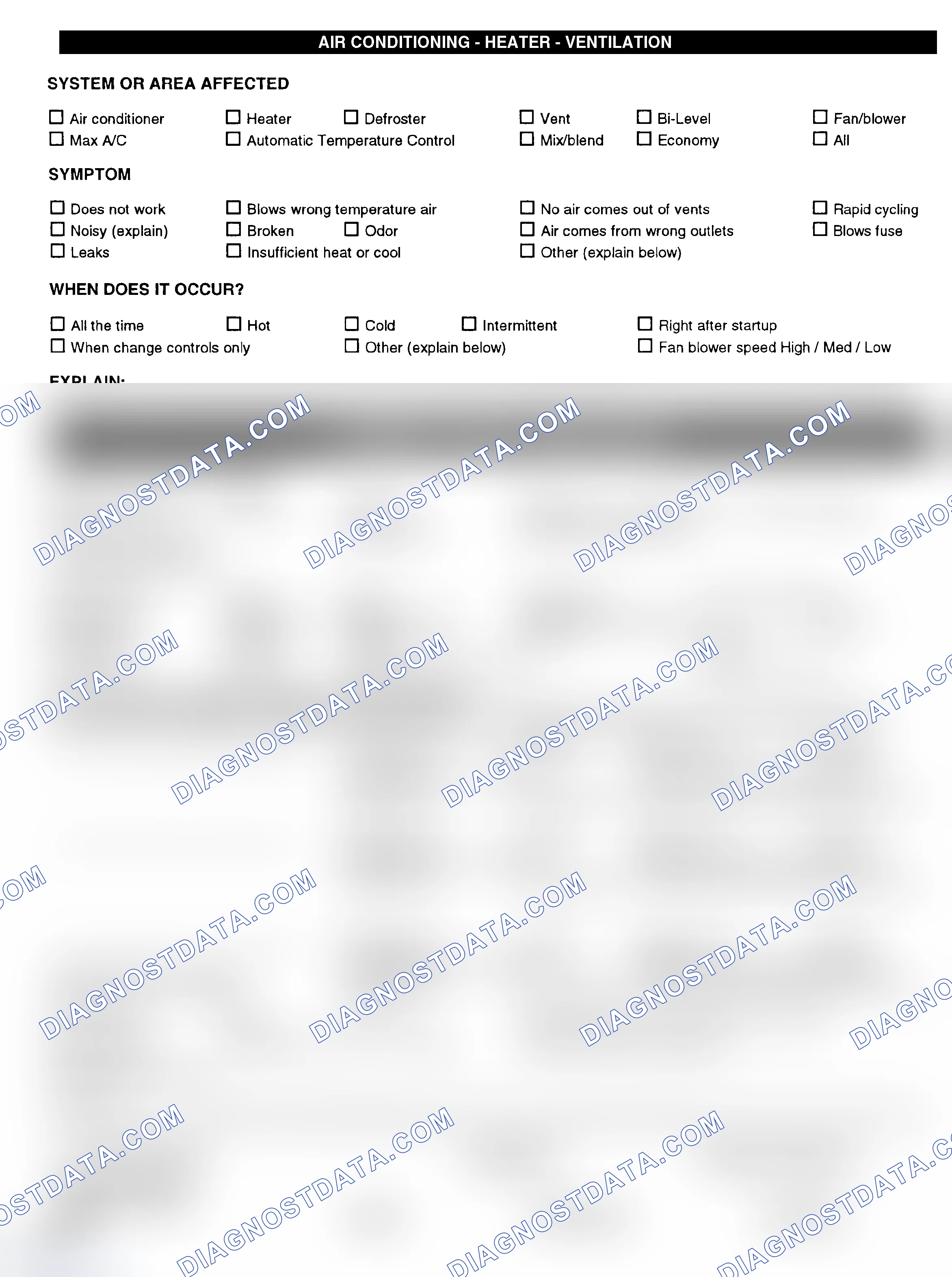 Scheme 4: Symptom Check List - Page 3