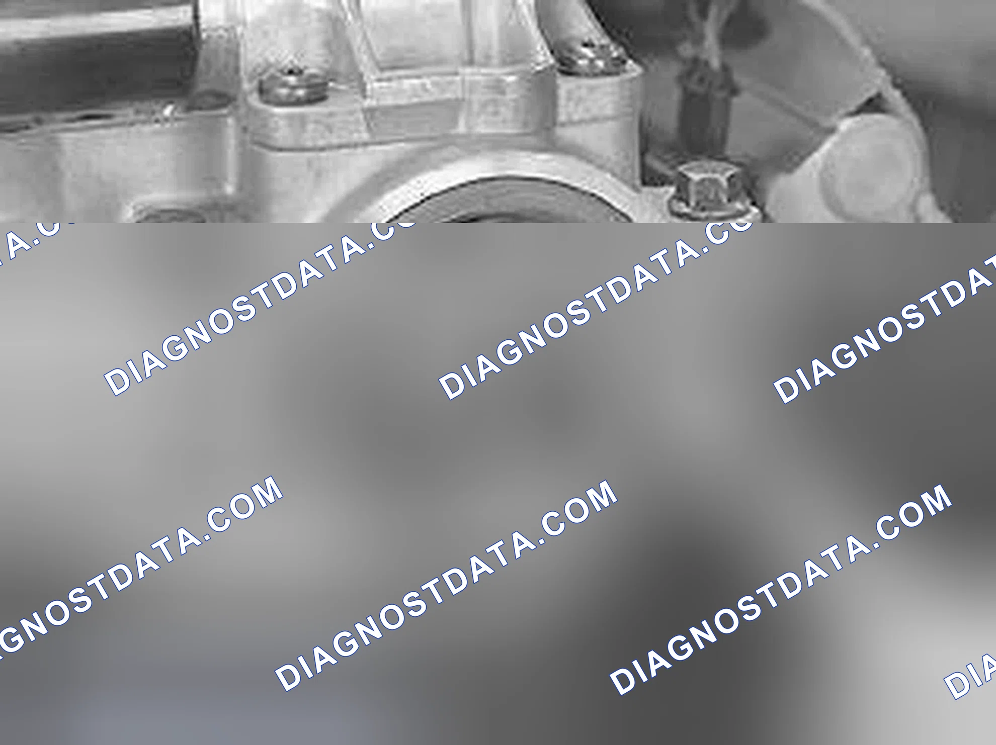 Scheme 459: Removing the front camshaft seal