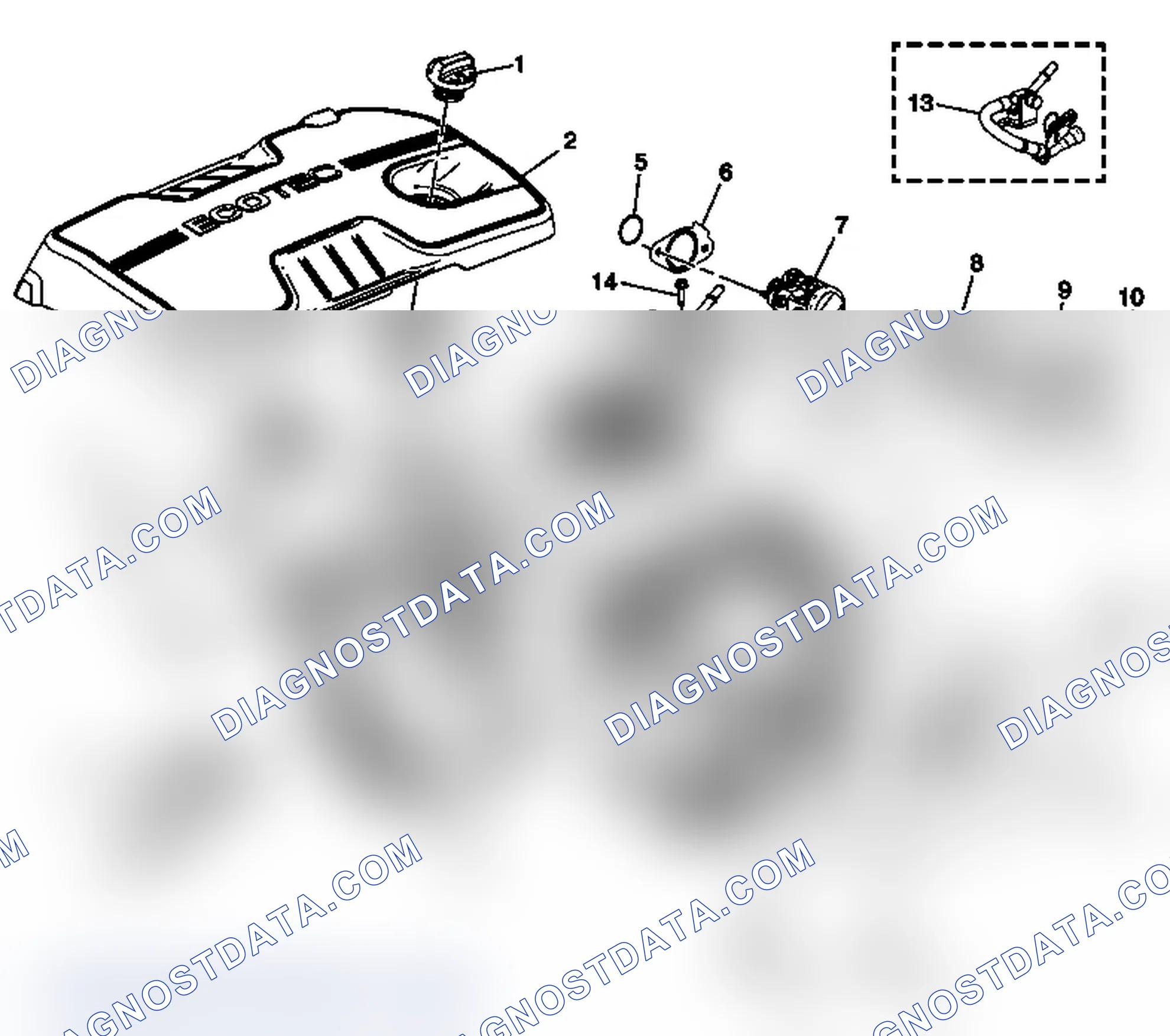 Scheme 18: Intake Manifold and Components