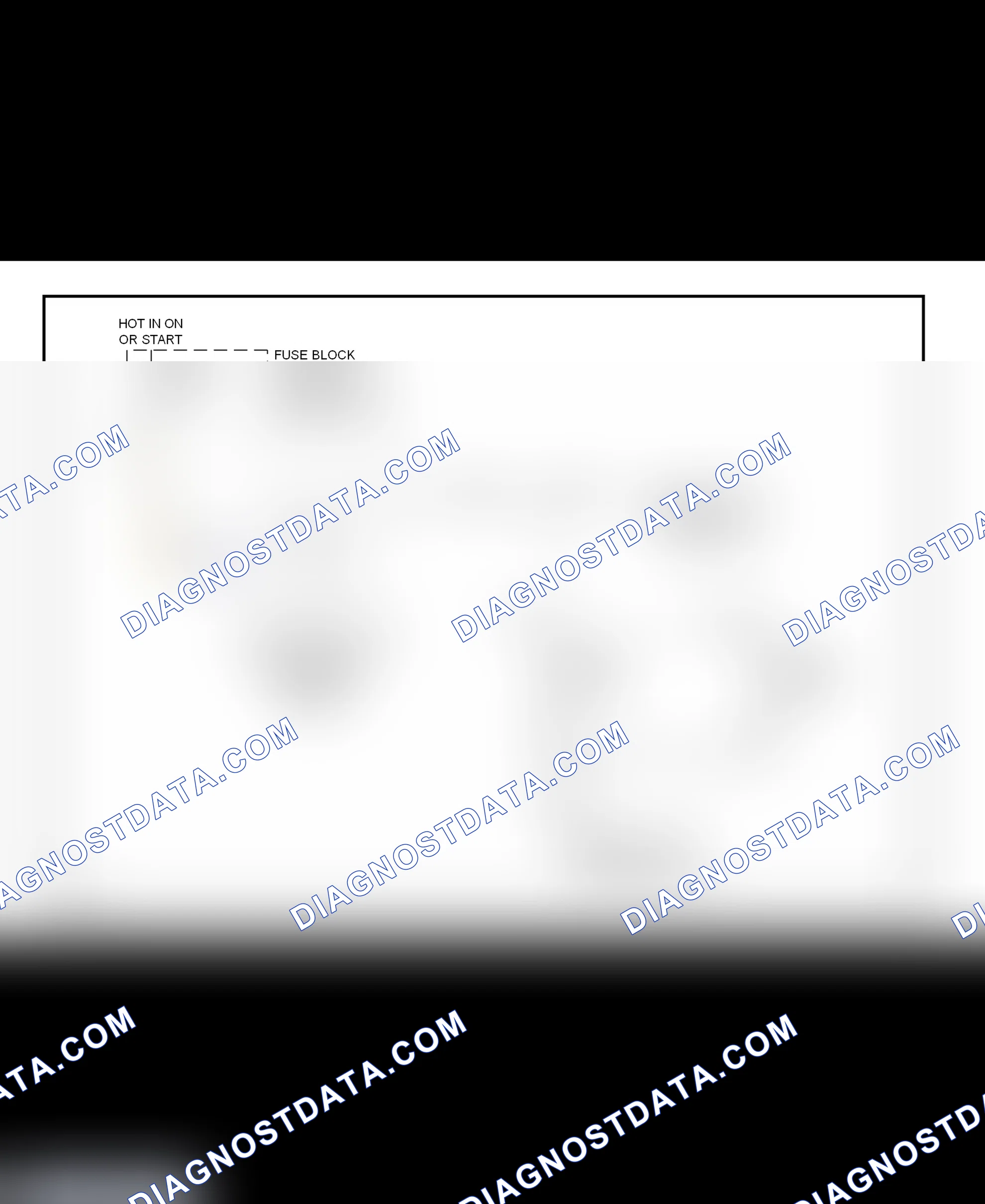 Scheme 50: Back-Up Lights Wiring Diagram (Catera)