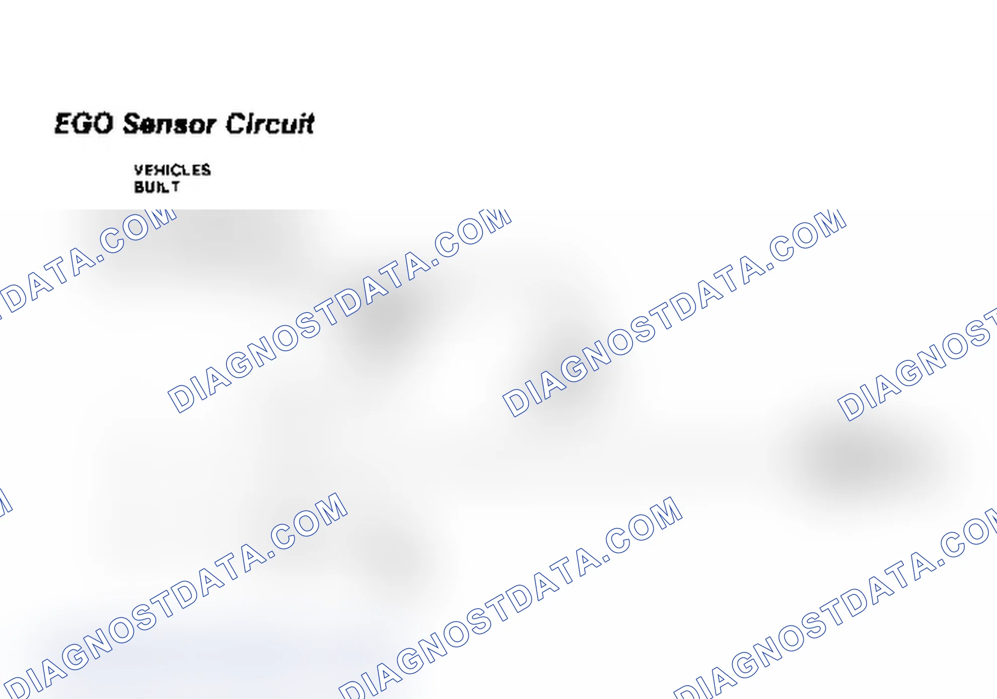Scheme 34: EGO Sensor Circuit