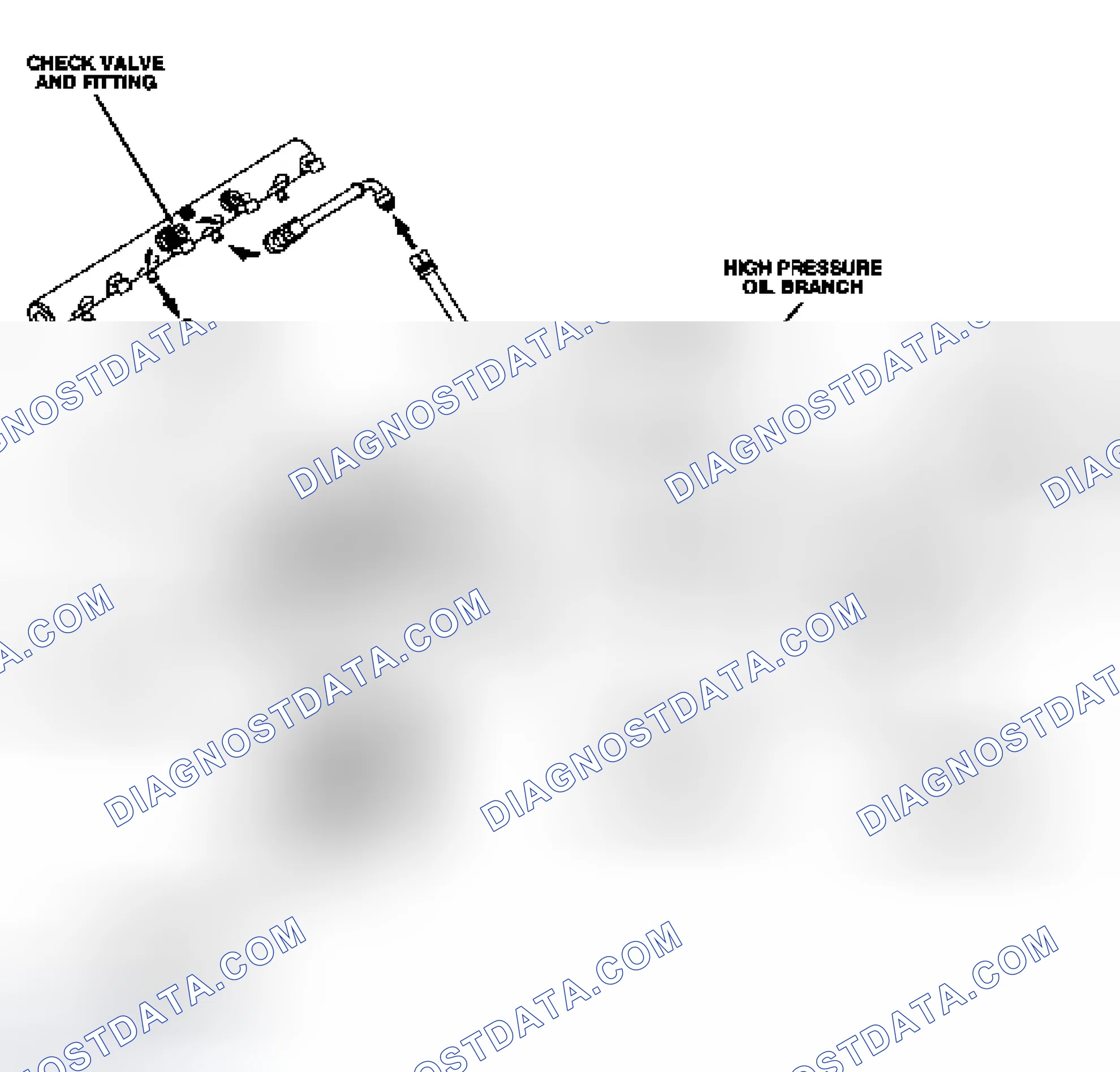 Scheme 63: High Pressure Oil System (F-Super Duty/Excursion - Early Build)