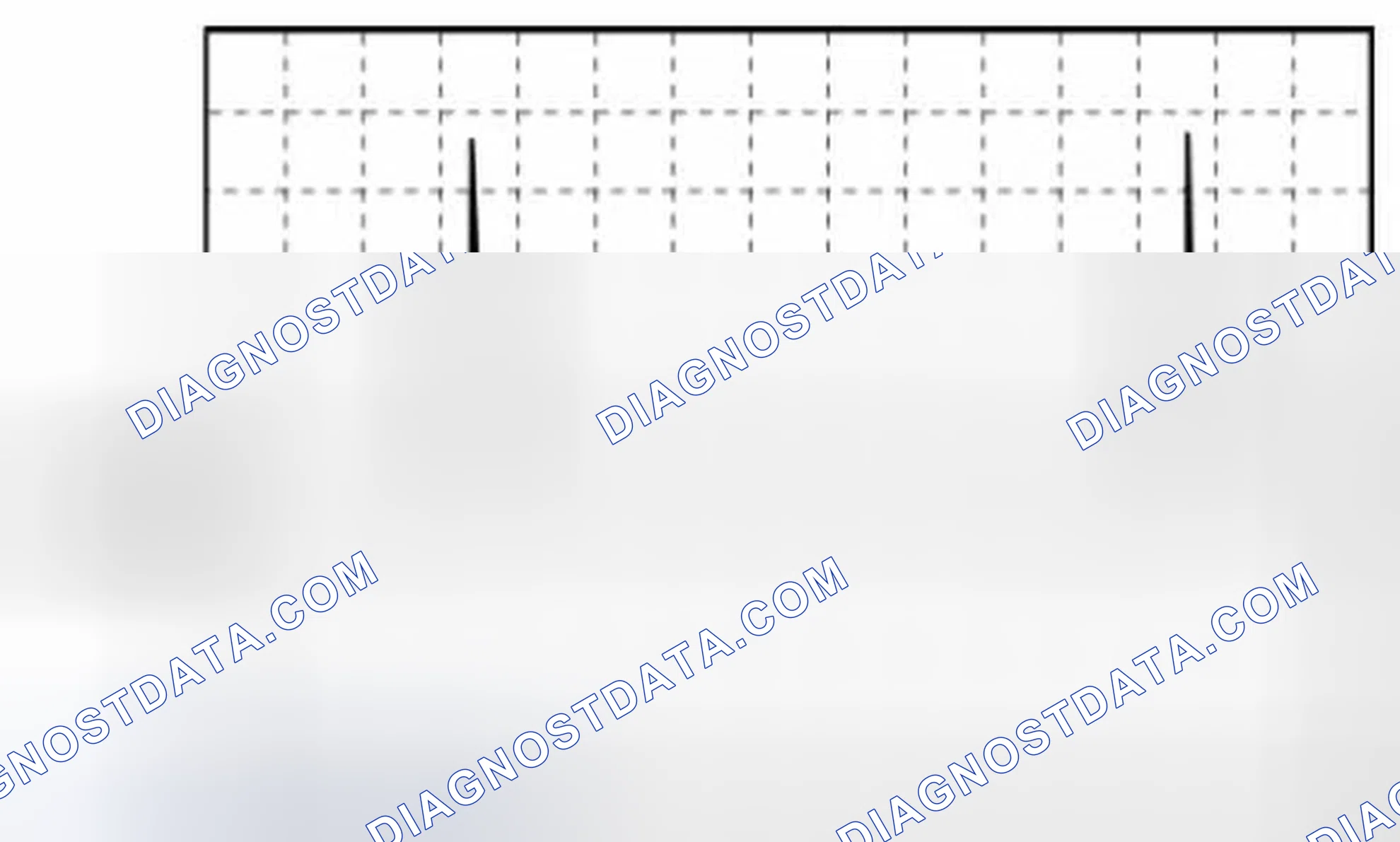 Scheme 252: High Pressure Fuel Pump Control (-) Signal Waveform Graph