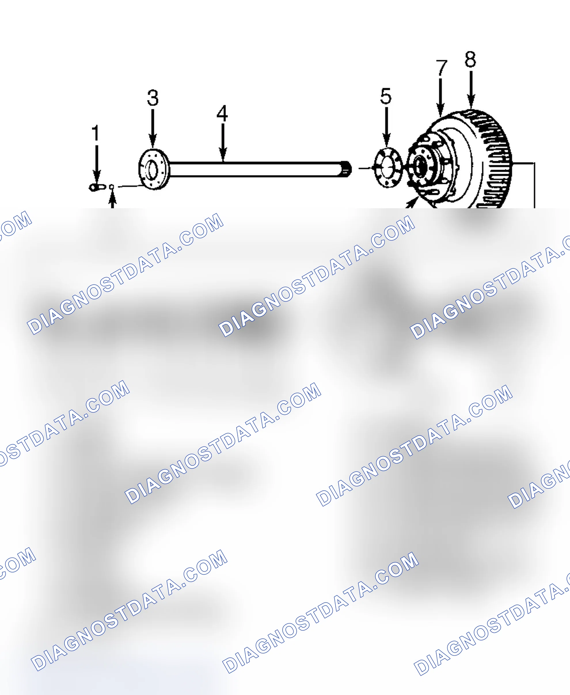 Scheme 11: Removal (Full-Floating Axle)