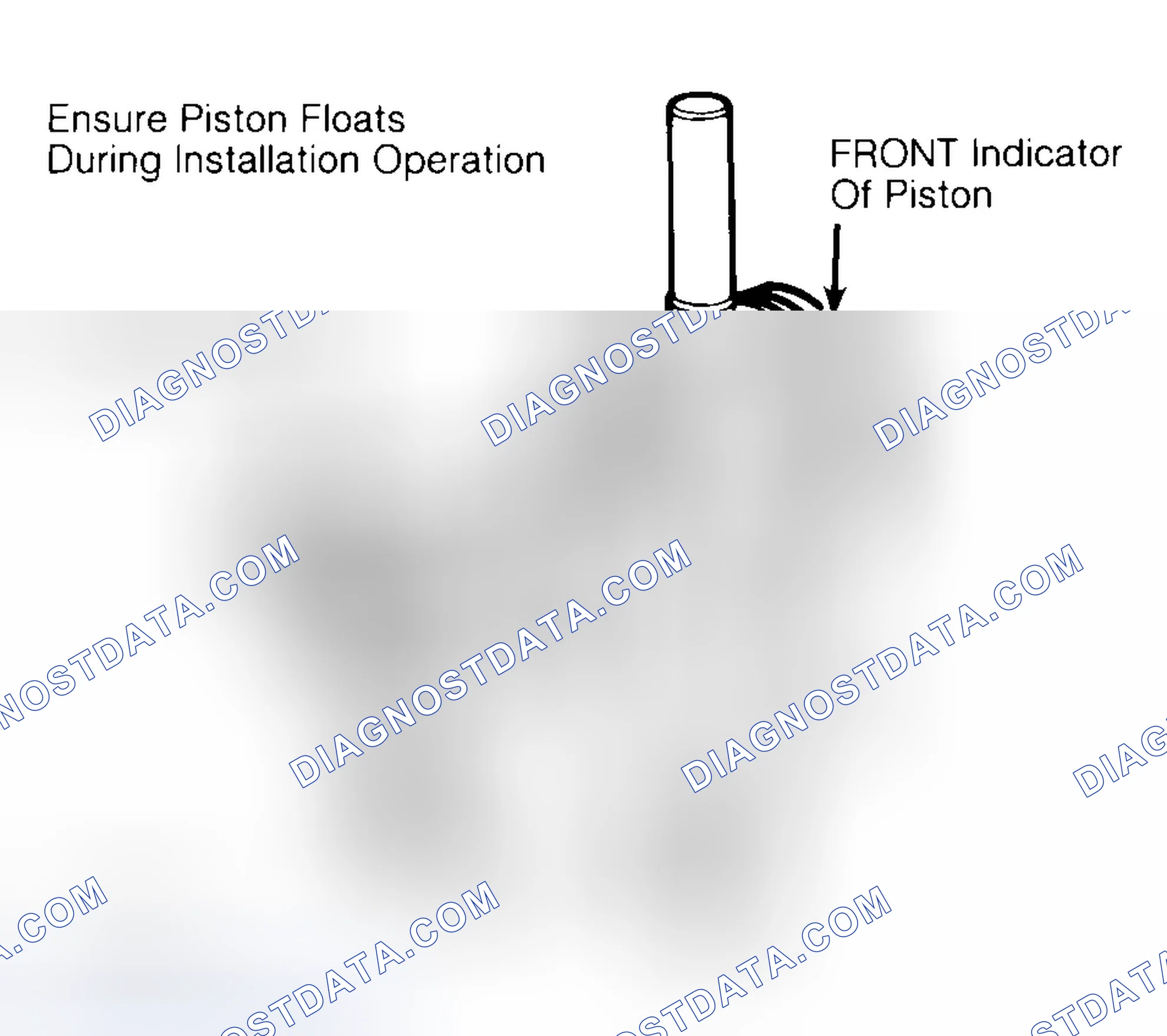 Scheme 12: Installing Typical Piston Pin