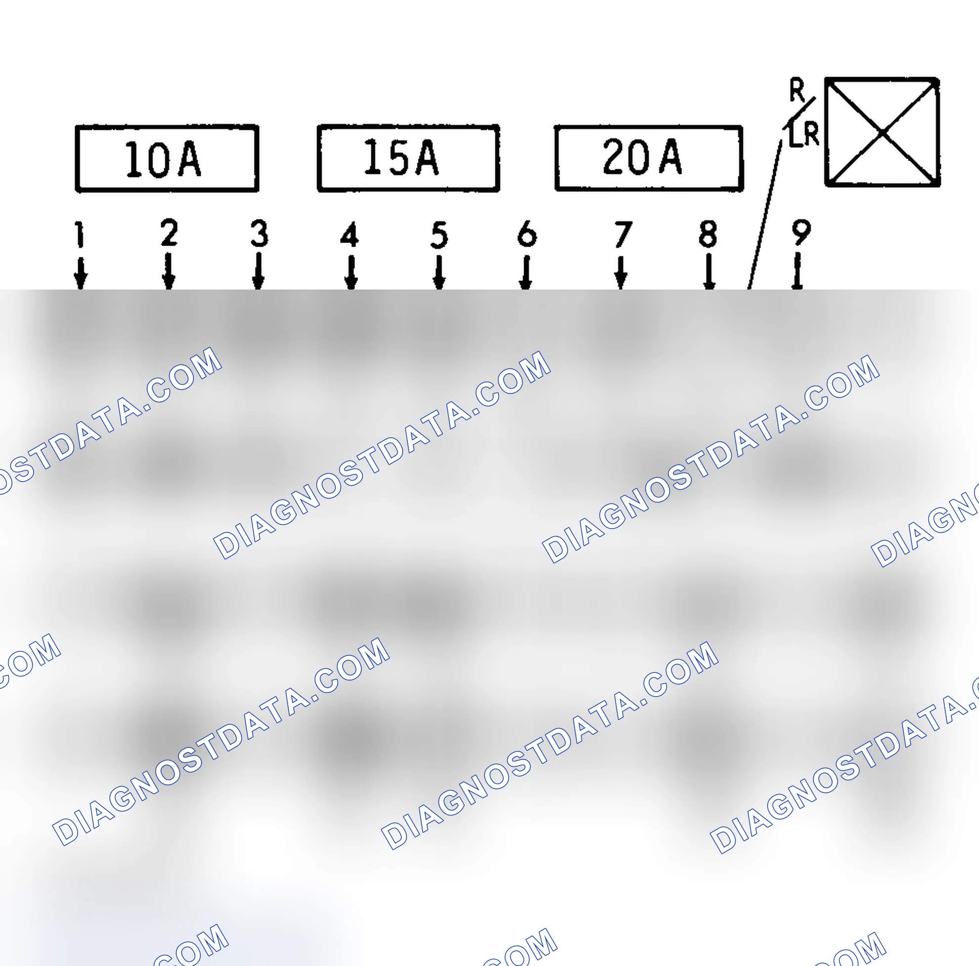 Scheme 17: FUSE PANEL IDENTIFICATION (1992-93 MODELS)