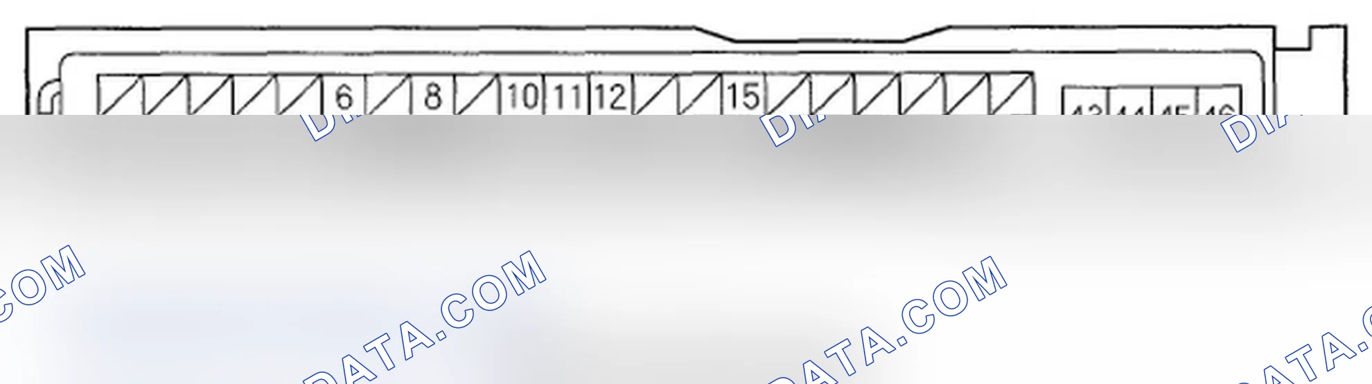 Scheme 4: VSA Modulator-control Unit Inputs and Outputs for 46P Connector