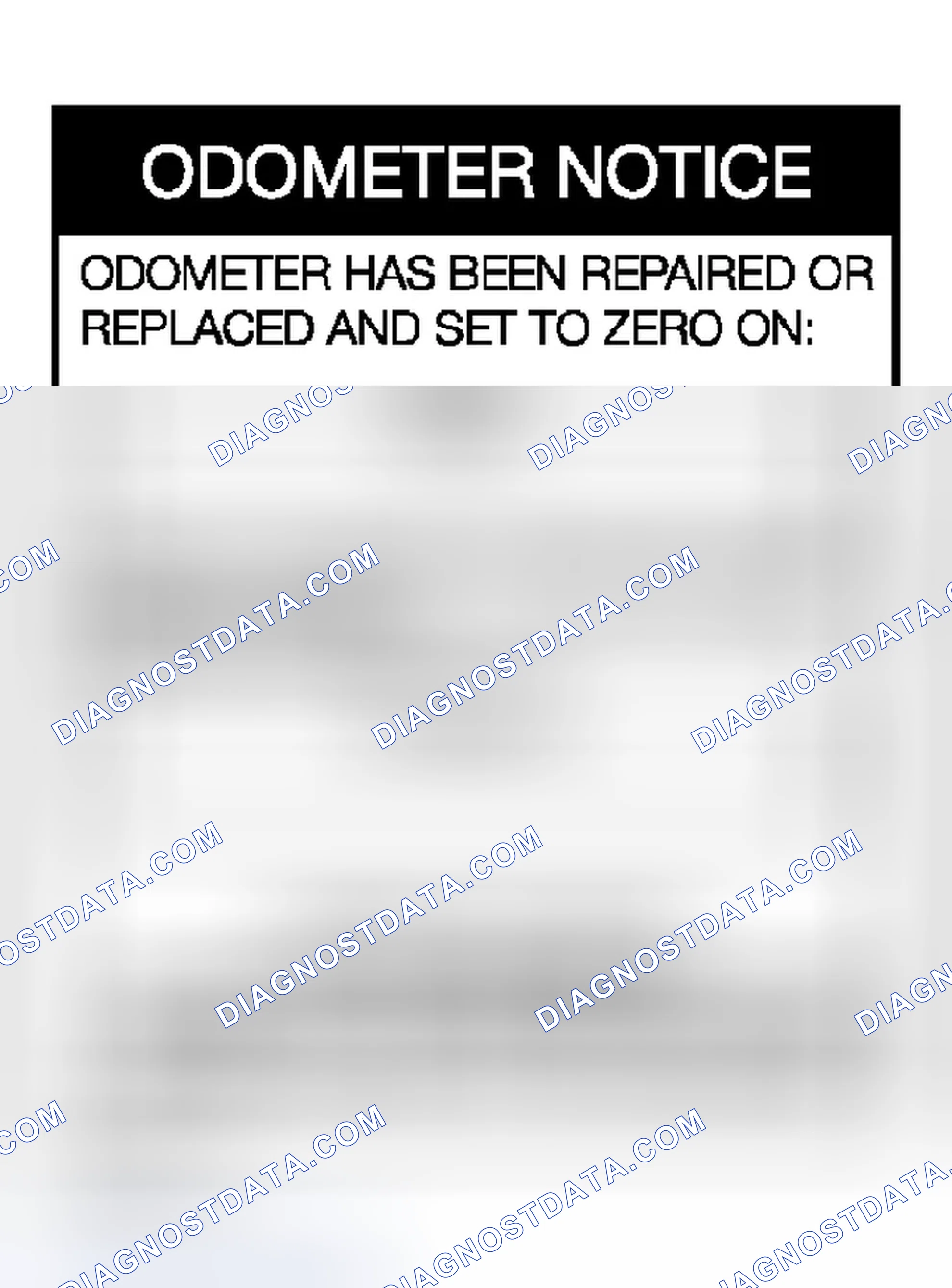 Scheme 94: Federal Odometer Disclosure Requirement 92-513