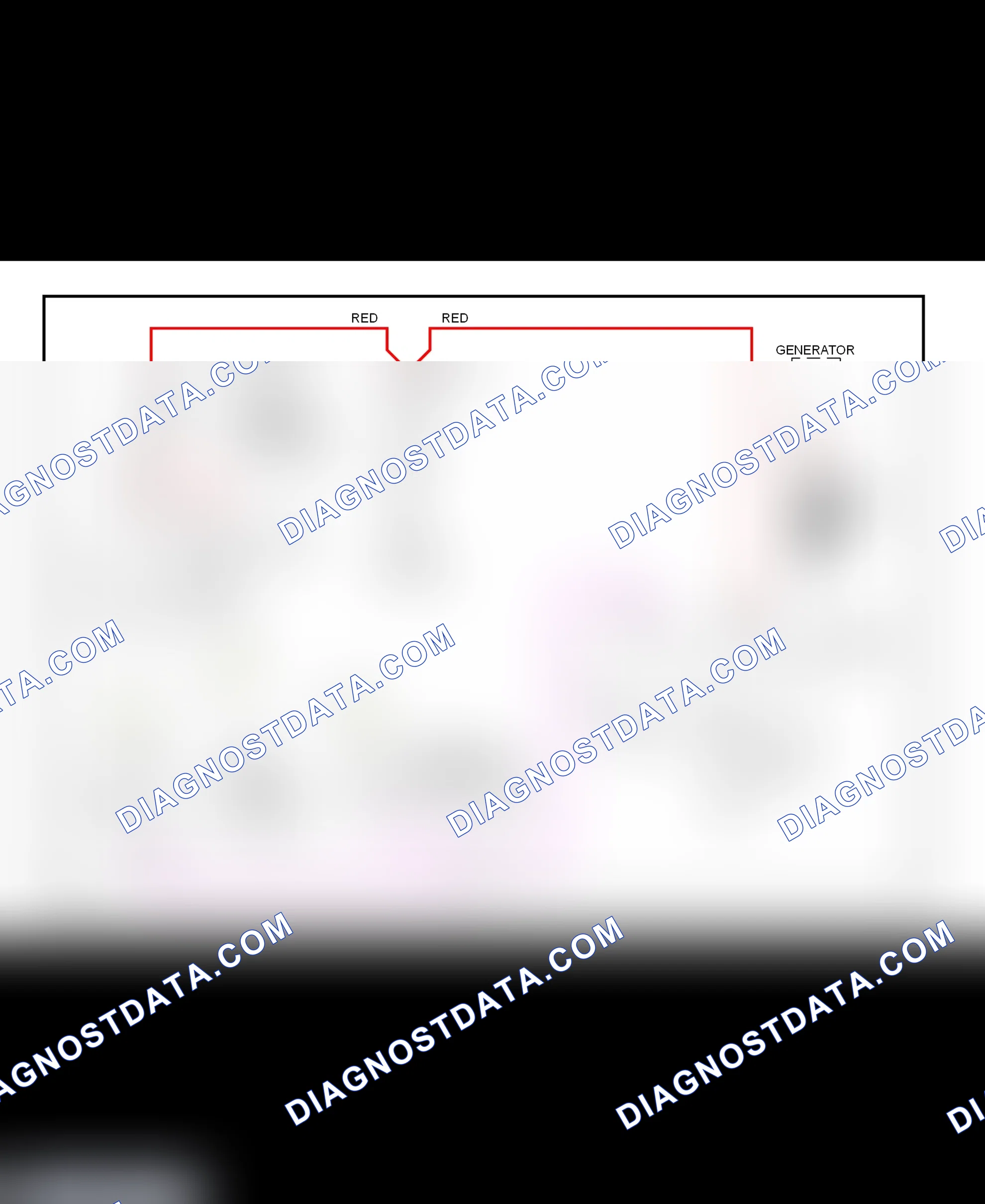 Fig. 21: Starting System Wiring Diagram (Cavalier & Sunfire)