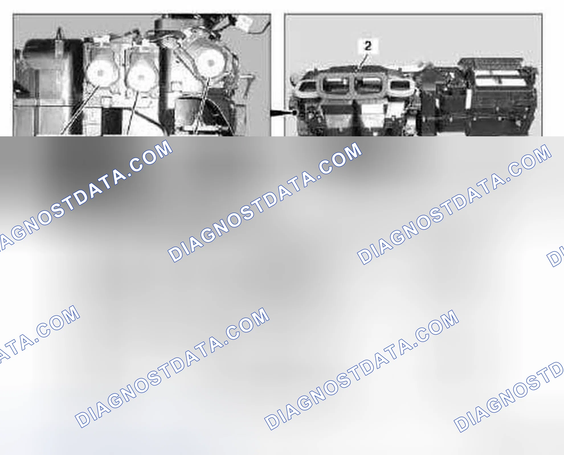 Fig. 28: Identifying Left Flap Actuator Motor (M16/13), (M16/17) And (M16/19) Location - Model 220