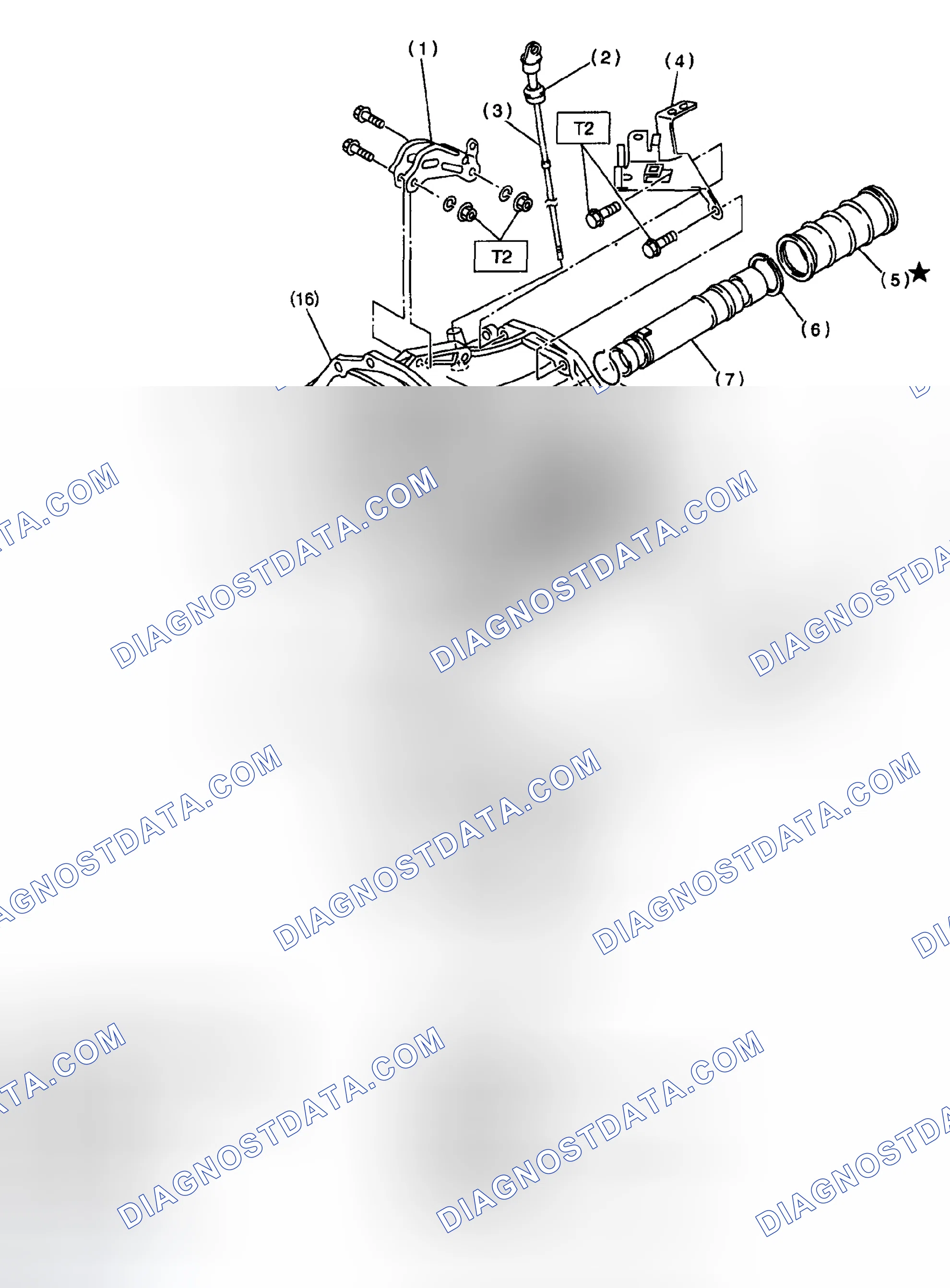 Scheme 719: Exploded View Of Torque Converter Clutch & Case Components