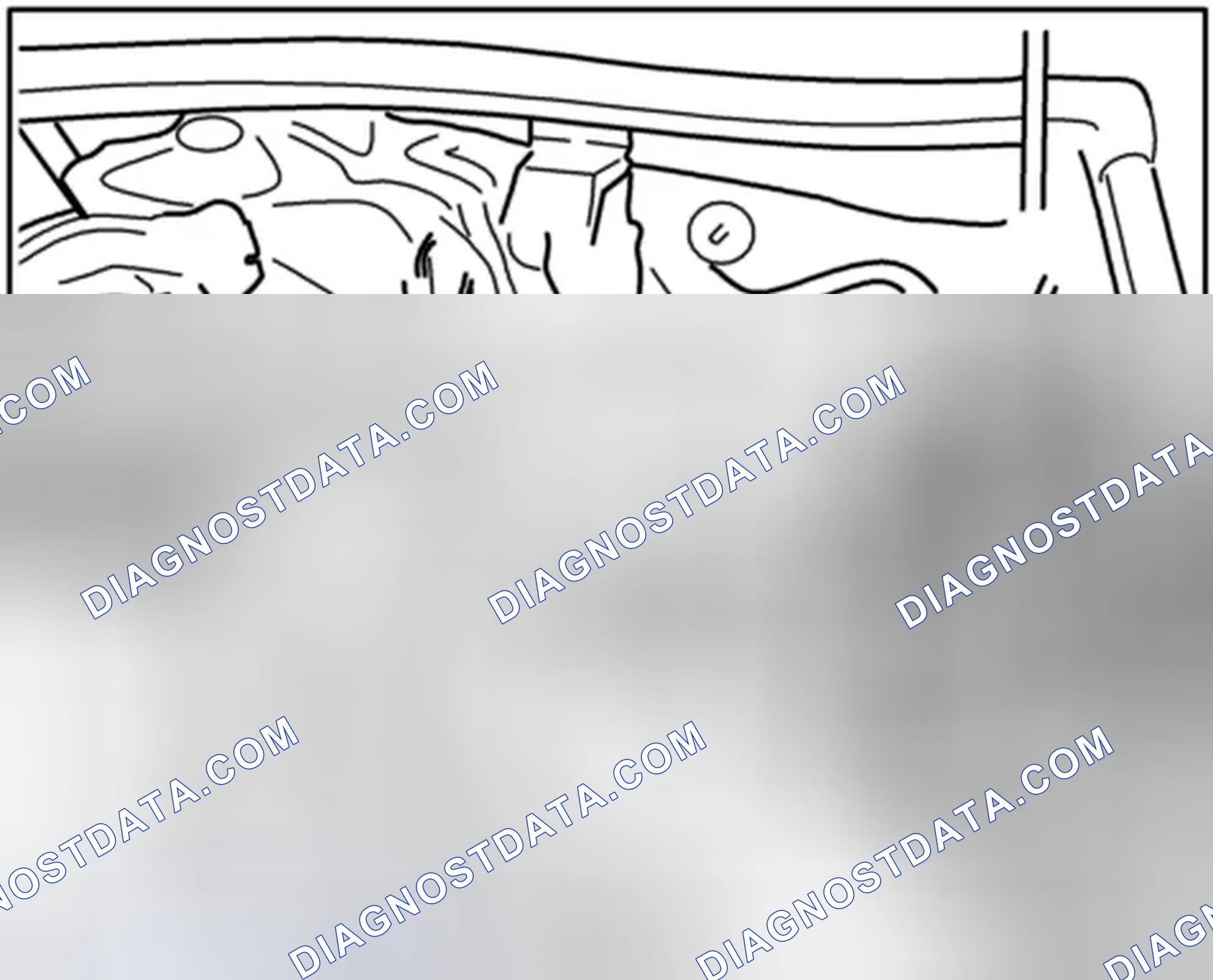 Scheme 164: Checking fluid level for power-assisted steering
