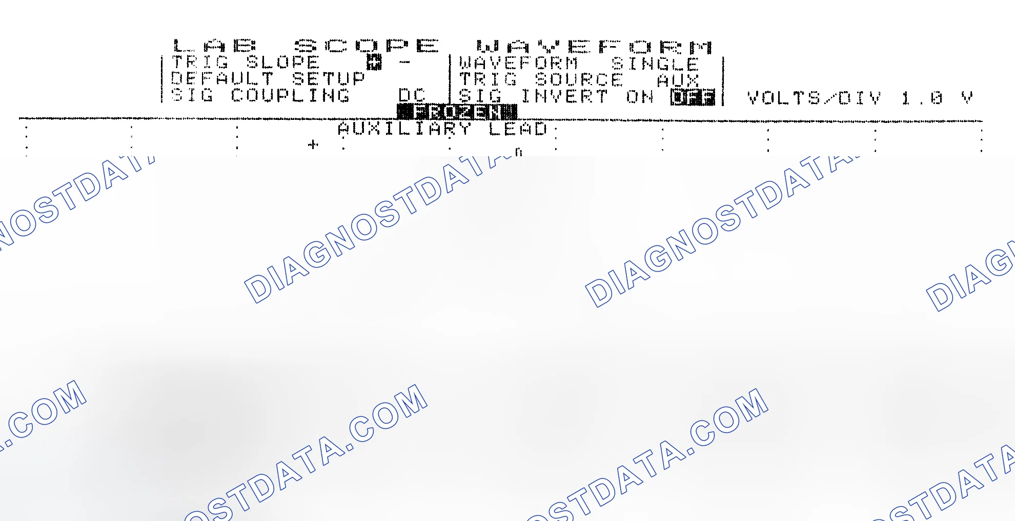 Scheme 19: Single Injector w/Excessive Current Flow - Current Pattern