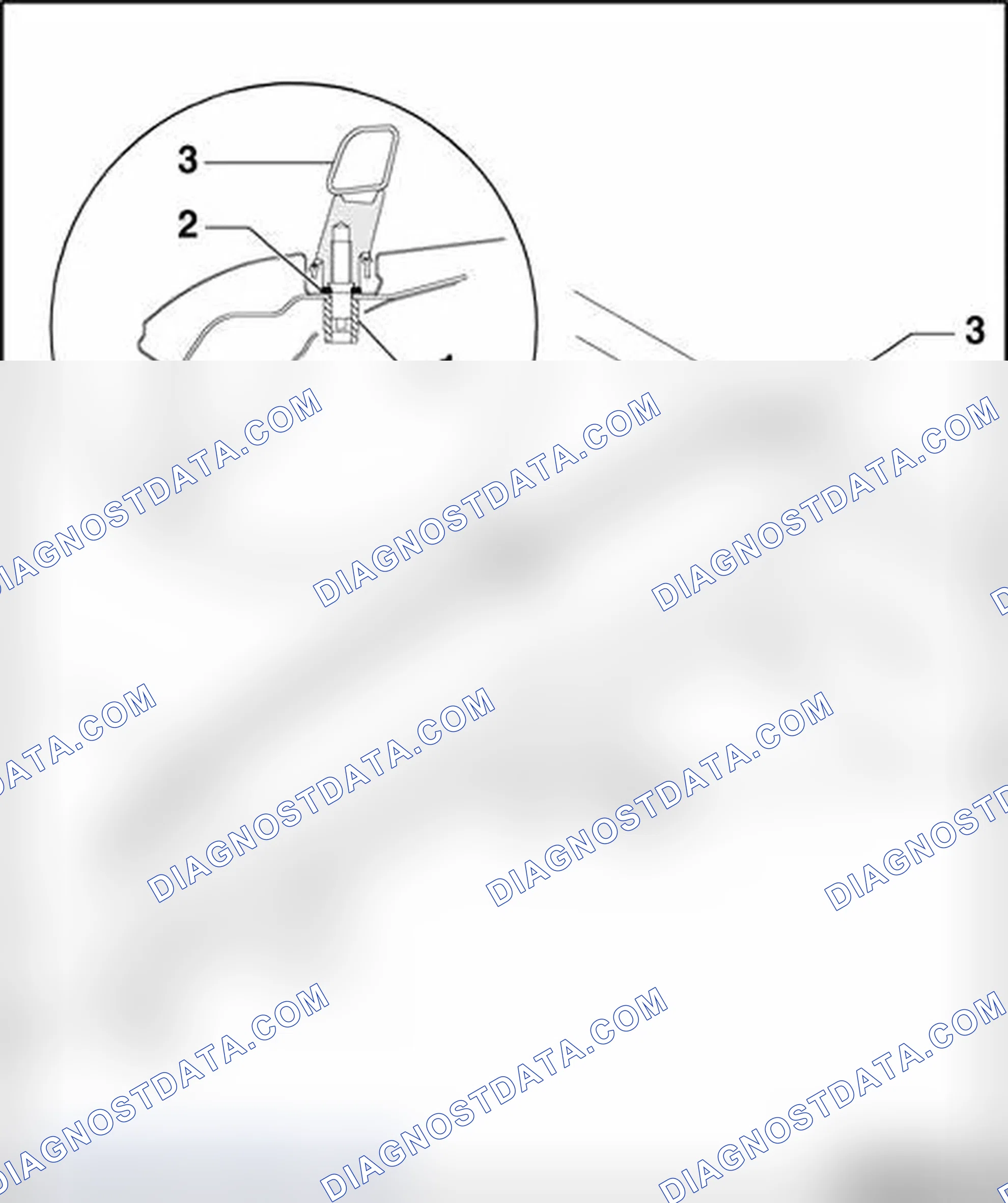 Scheme 239: Roof rail, removing and installing