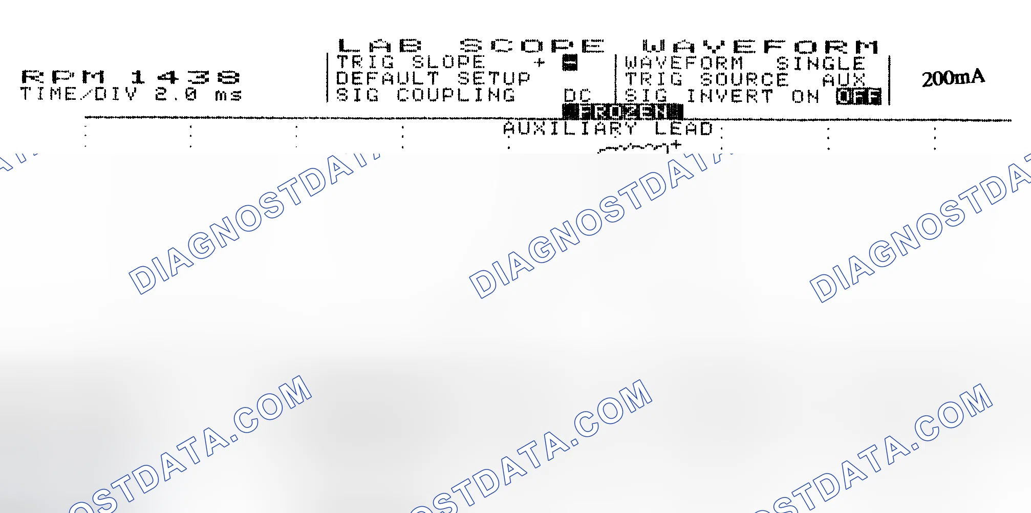 Scheme 15: Single Injector w/Normal Current Flow - Current Pattern