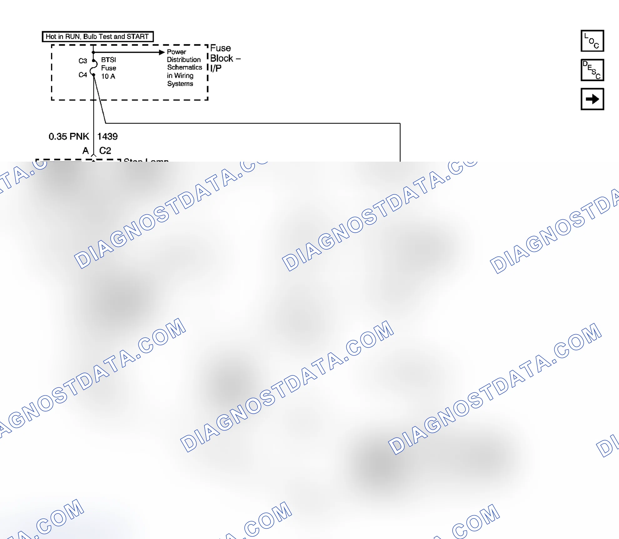 Scheme 398: Automatic Transmission Shift Lock Control Schematics