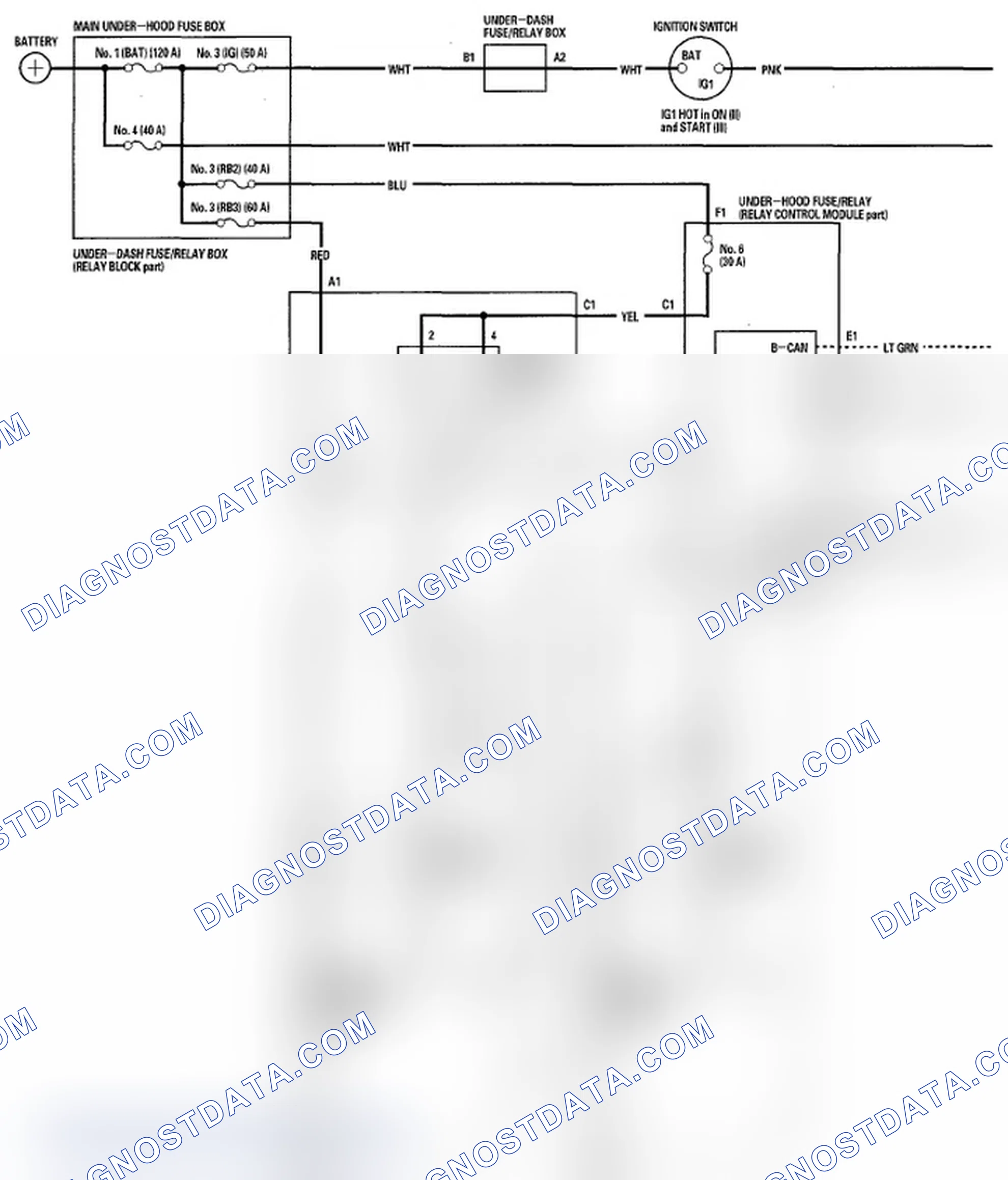 Scheme 5: Circuit Diagram - Headlight Washer