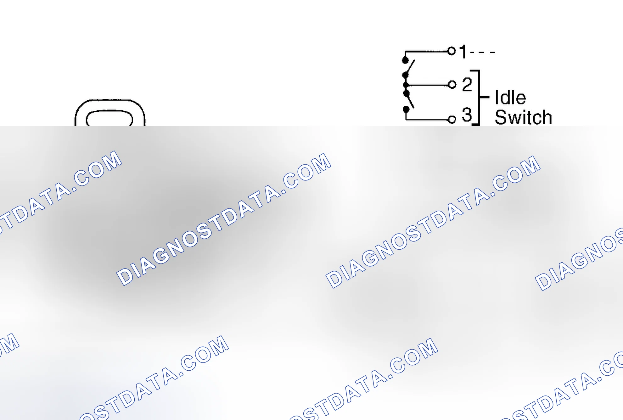 Scheme 67: THROTTLE POSITION SENSOR (TPS) & IDLE SWITCH