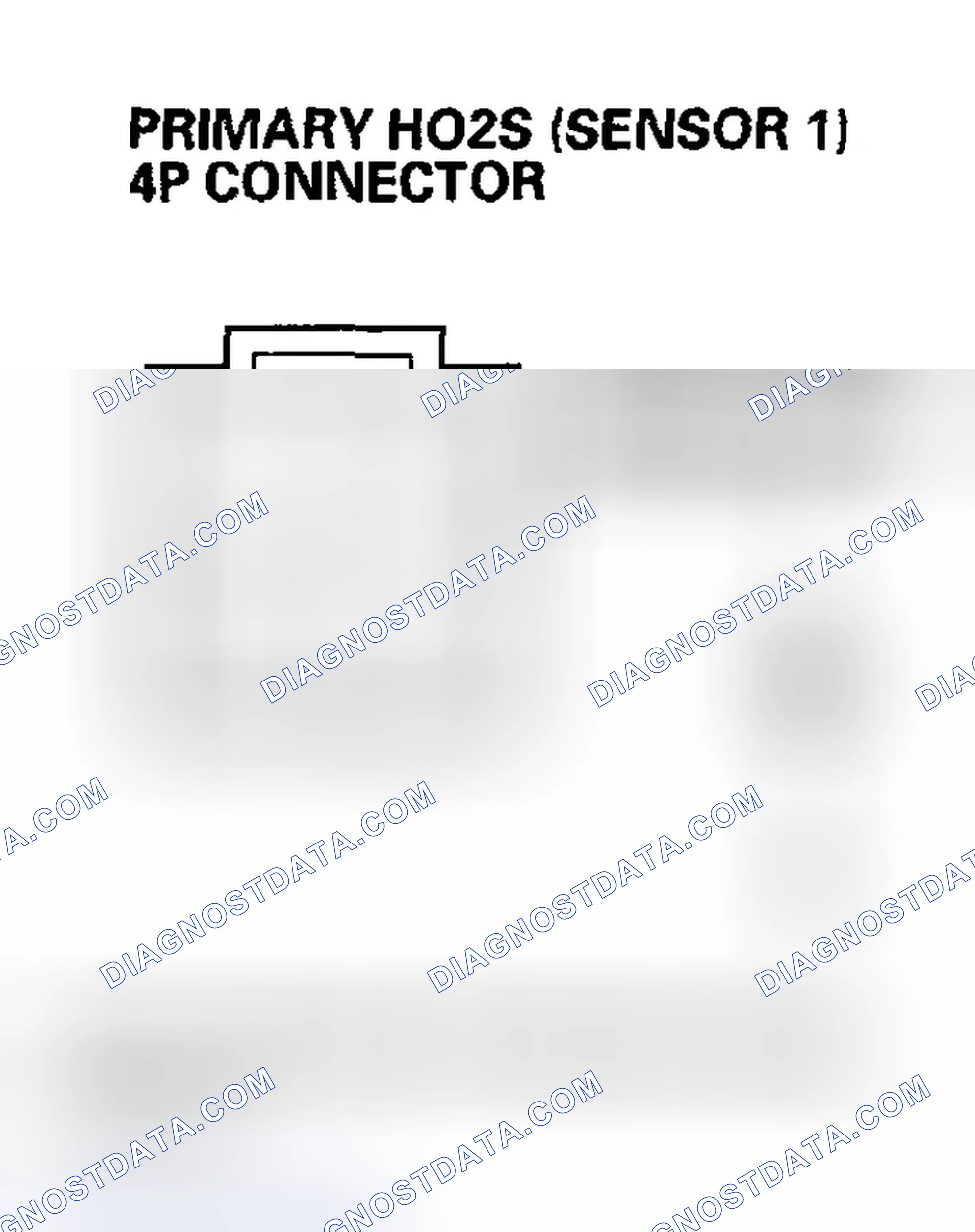 Scheme 116: DTC P0131: Primary HO2S (Sensor 1) Circuit Low Voltage
