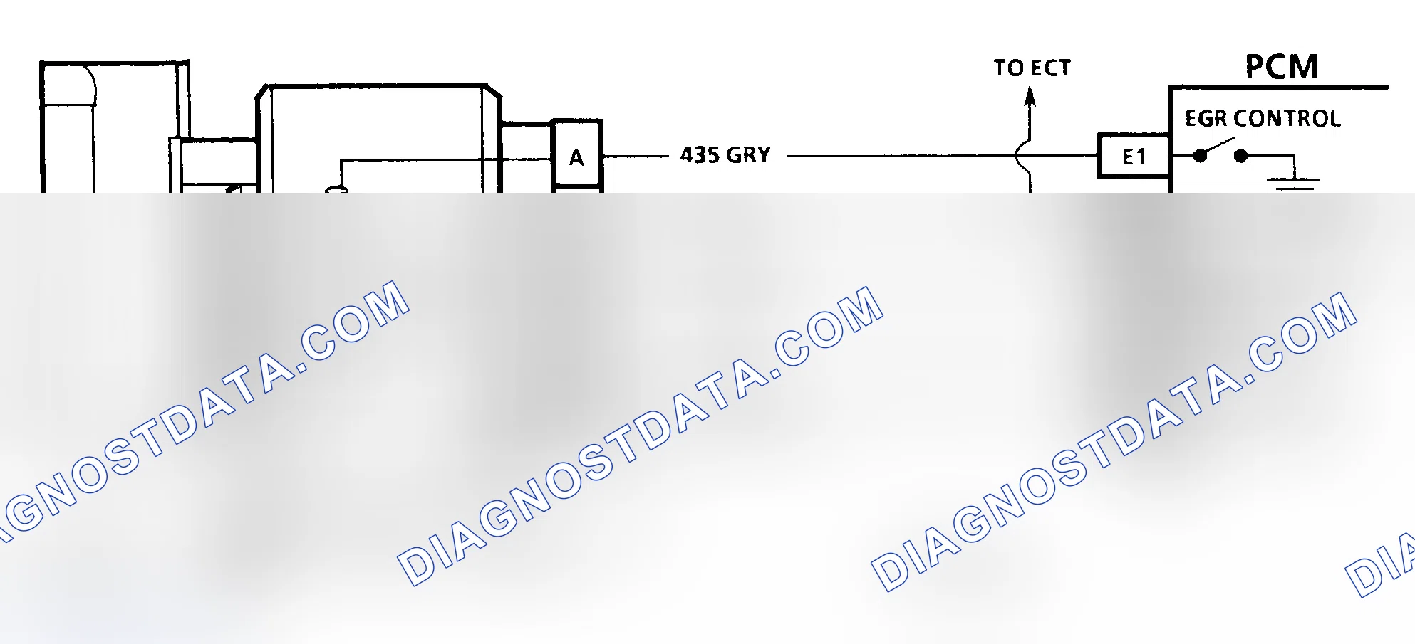 Scheme 264: CODE 32, Schematic, Linear EGR System Error (4.3L C & M Series (Cal.) & 4.3L L & M Series W/ CPI)