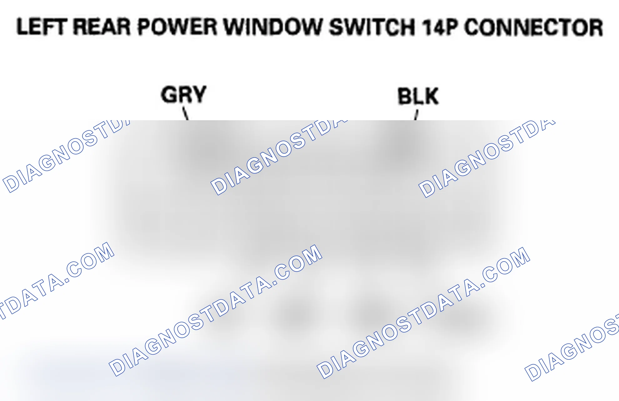 Scheme 15: Left Rear Power Window Switch Input Test