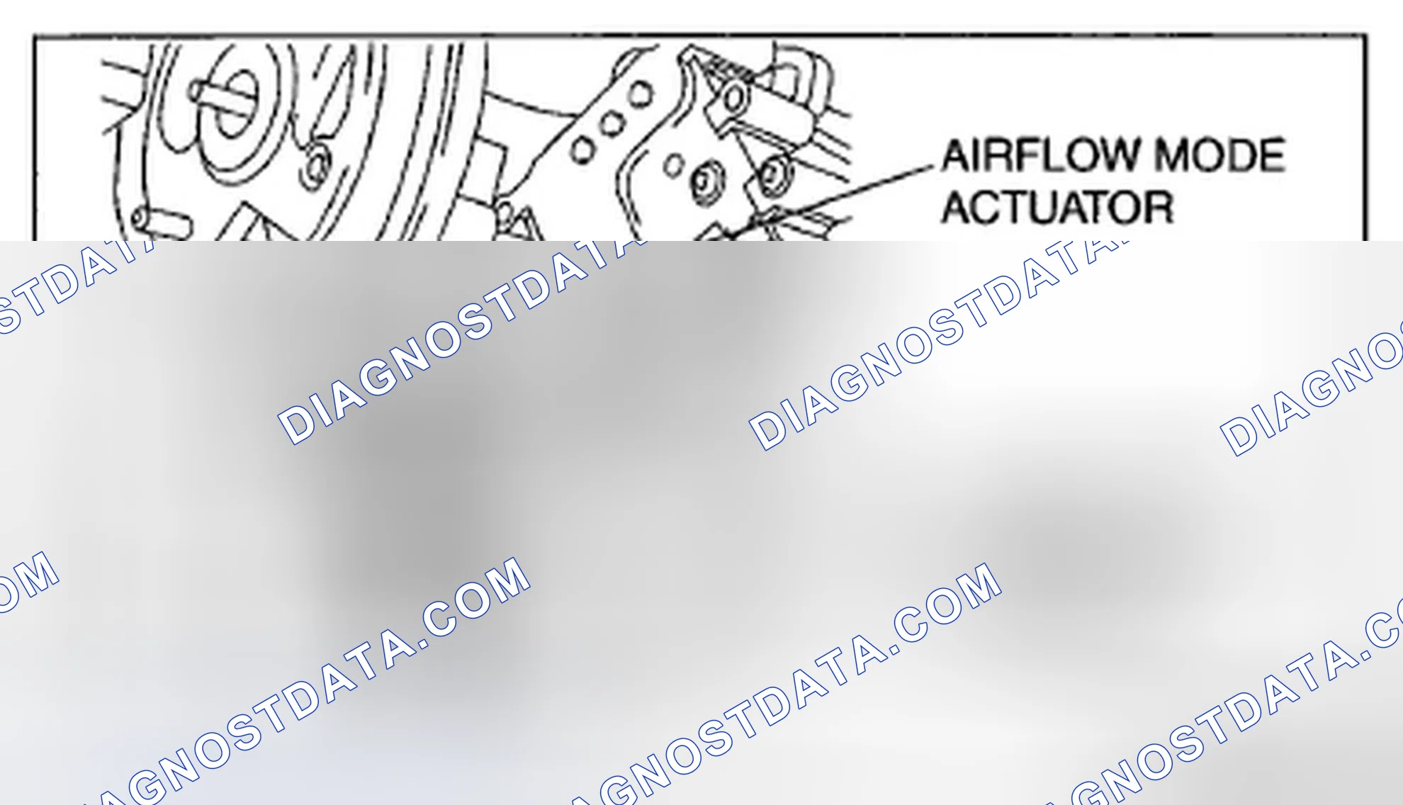 Scheme 36: Airflow mode actuator connector Disassembly Note