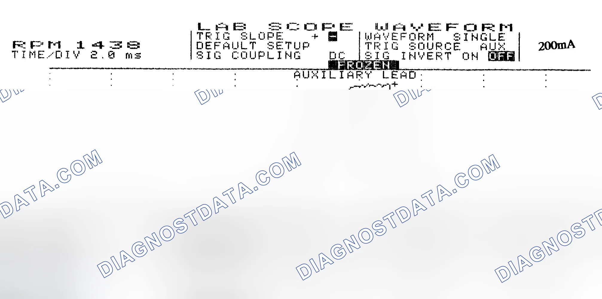 Scheme 15: Single Injector w/Normal Current Flow - Current Pattern