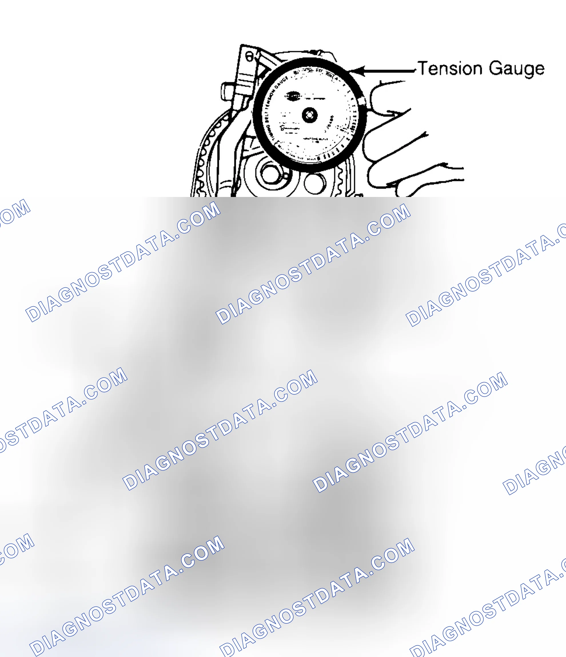 Scheme 3: Adjusting Typical Timing Belt Tension