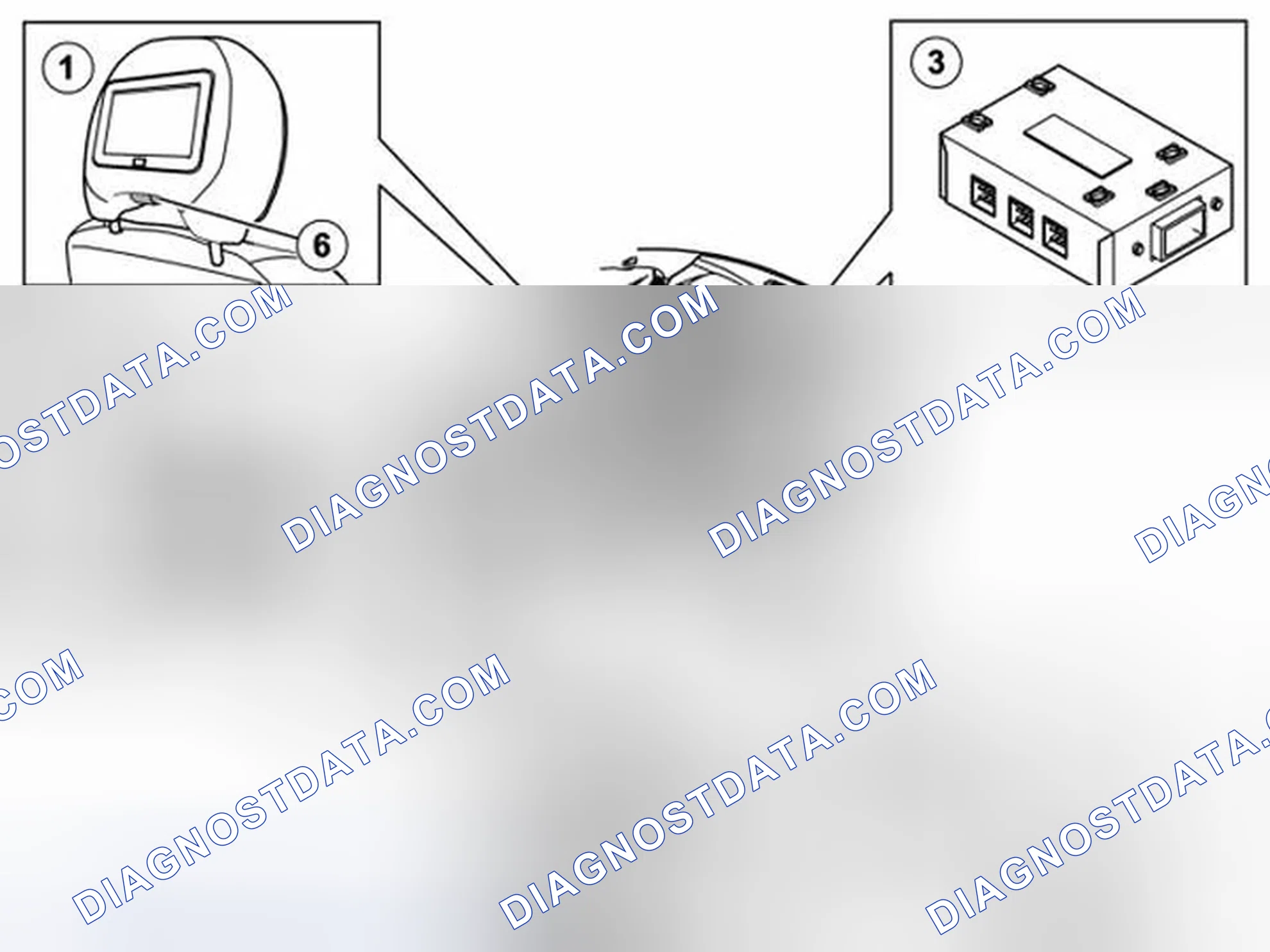 Scheme 269: REAR SEAT ENTERTAINMENT SYSTEM