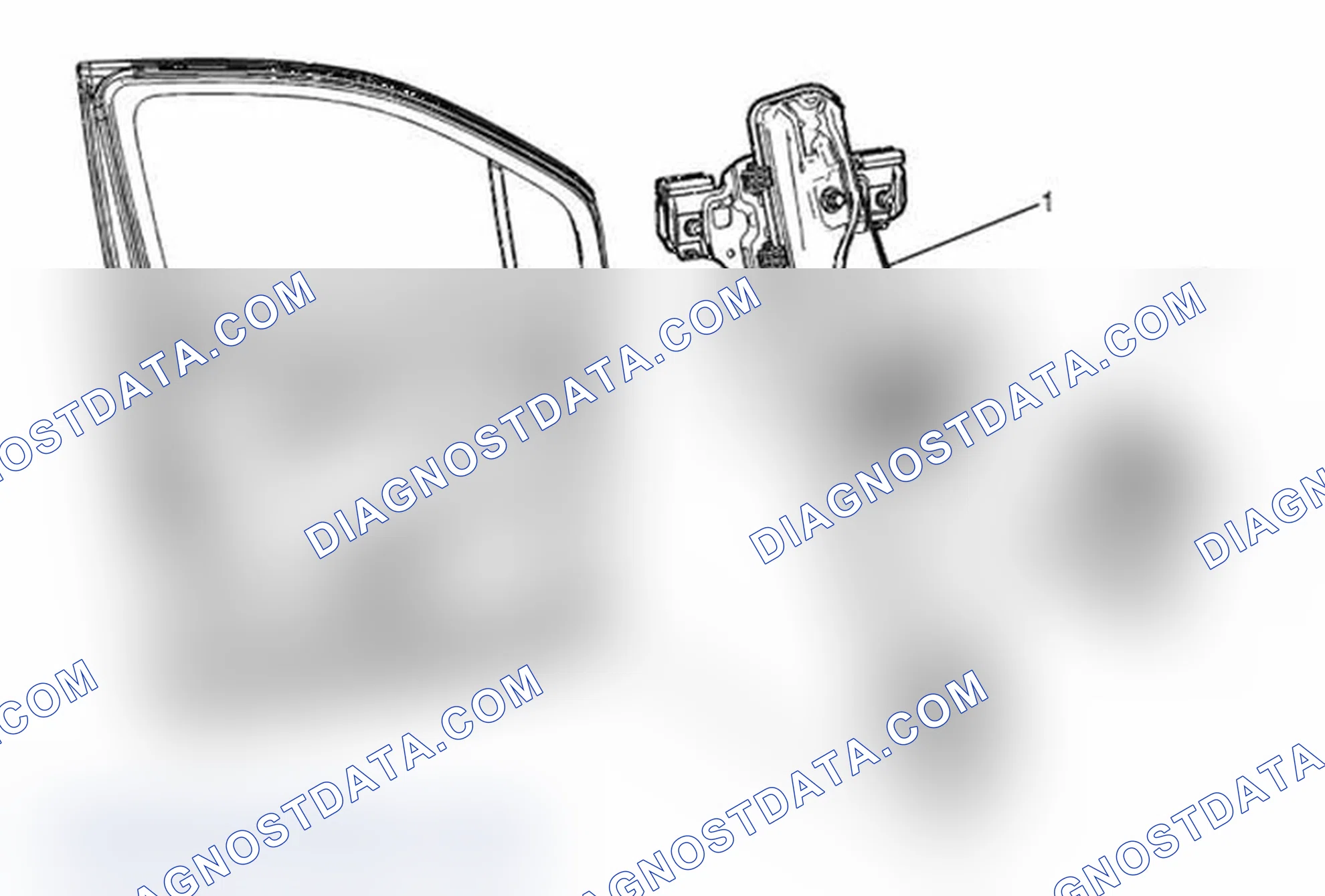 Scheme 19: Front Side Door Window Regulator Motor Replacement