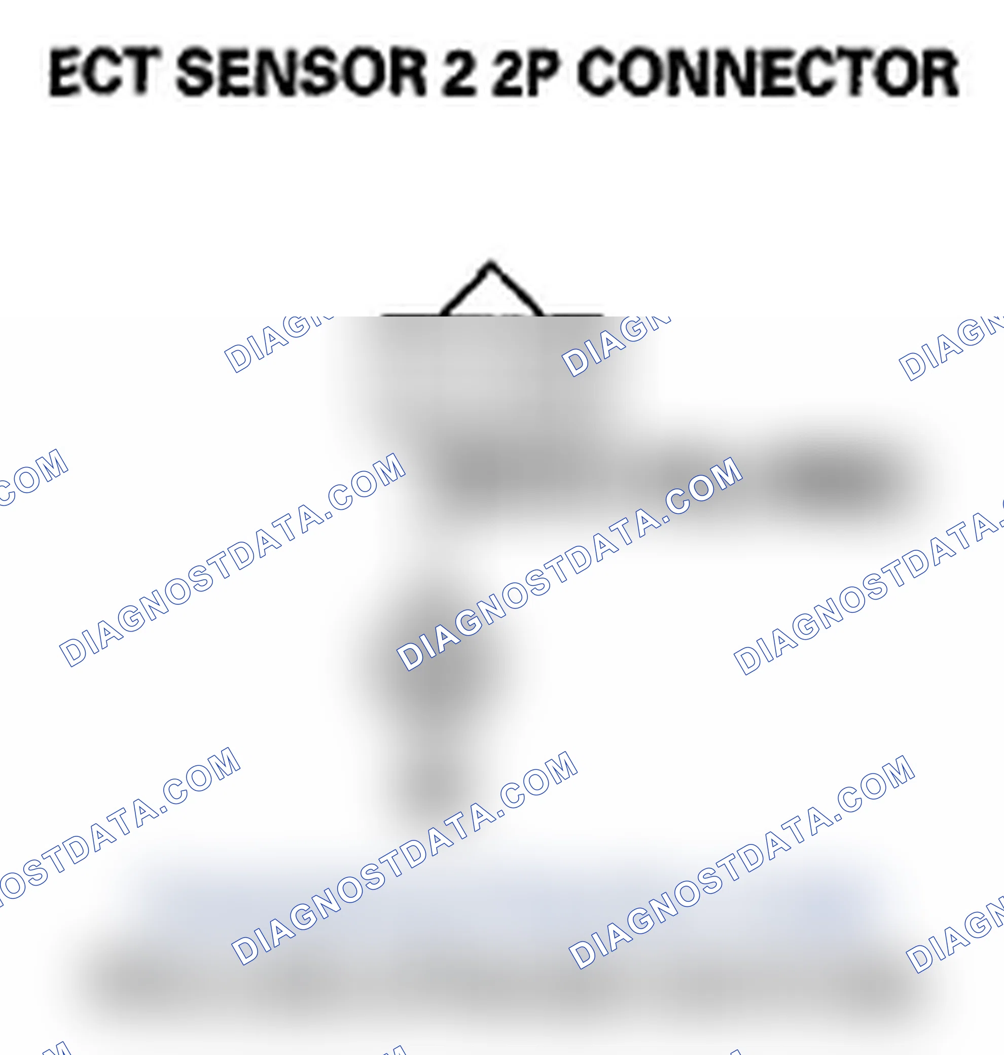 Scheme 187: DTC P2184: ECT Sensor 2 Circuit Low Voltage