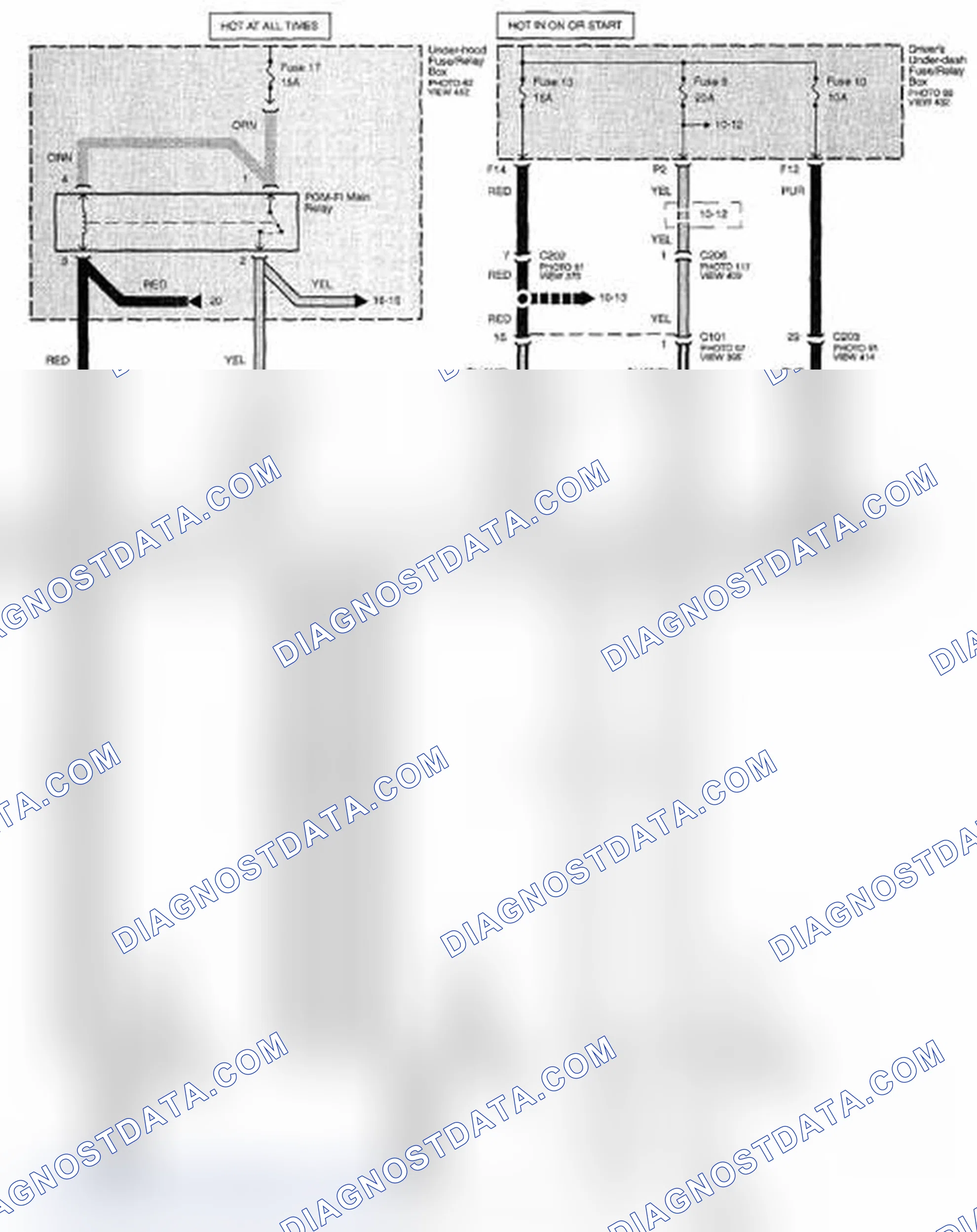 Scheme 171: A/T Controls Circuit Diagram (Page 39-3)