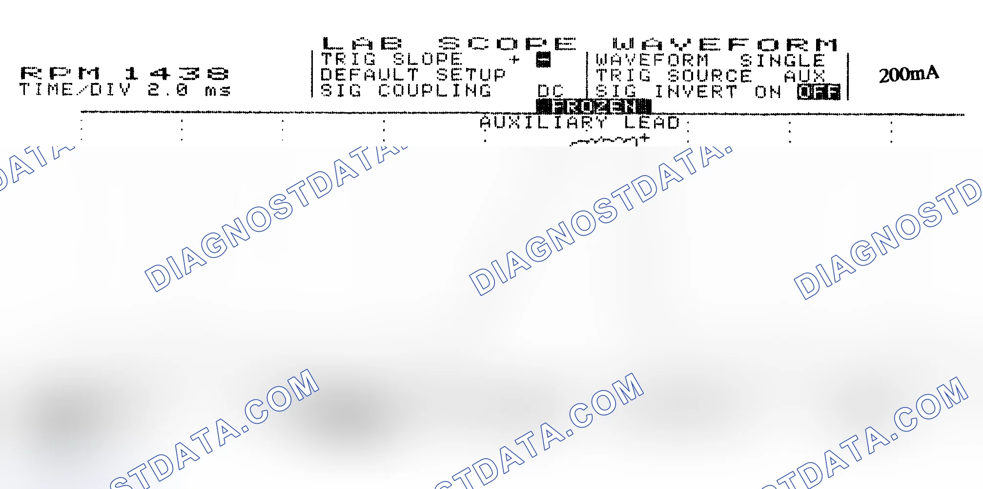 Scheme 15: Single Injector w/Normal Current Flow - Current Pattern