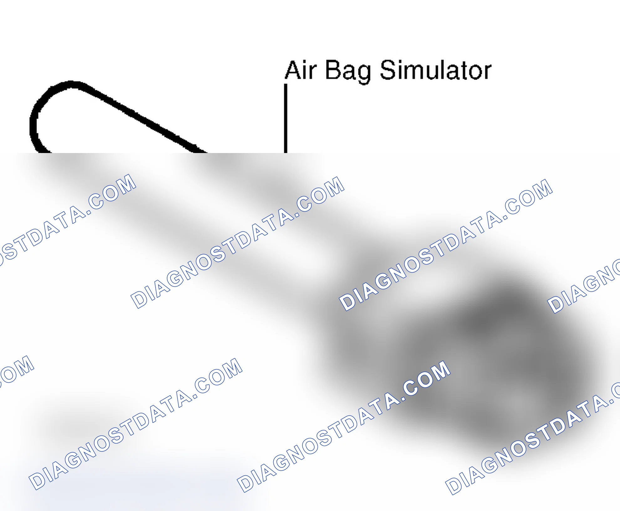 Scheme 35: AIR BAG SIMULATOR (SEATS INSTALLED)